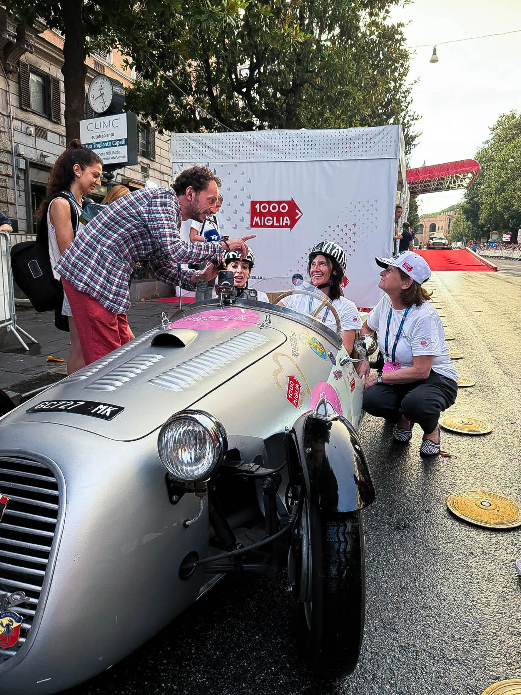 Mille Miglia 2025, l'arrivo a Roma