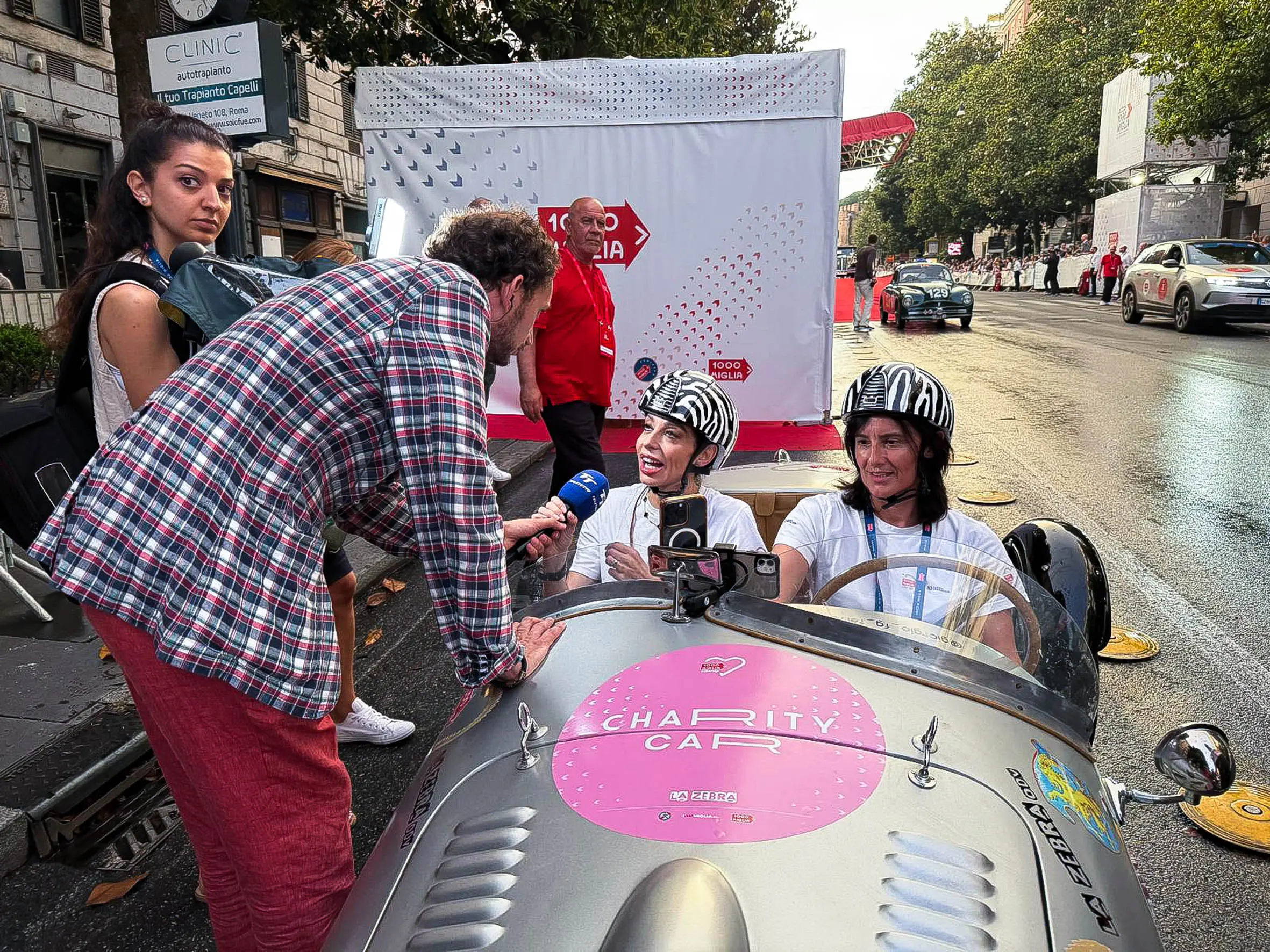 Mille Miglia 2025, l'arrivo a Roma