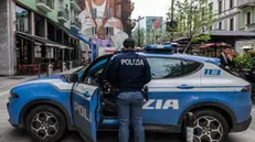 Sparatoria Corso Garibaldi 104, Polizia Di Stato sul posto, Milano, 26 Marzo 2025, Ansa/Andrea Fasani
