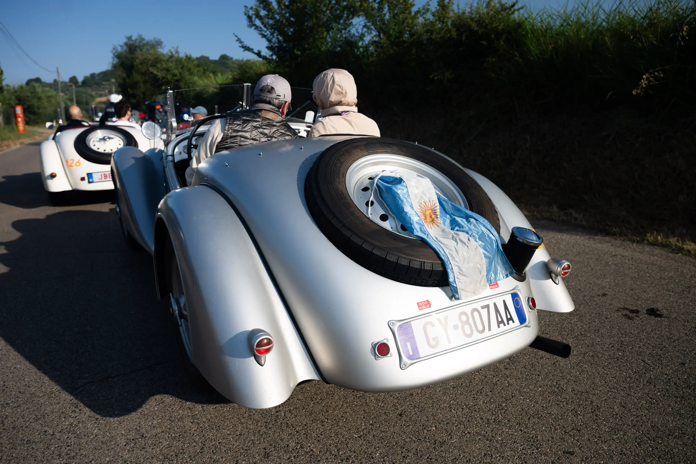 Mille Miglia 2025, le prove speciali a Penna in Teverina