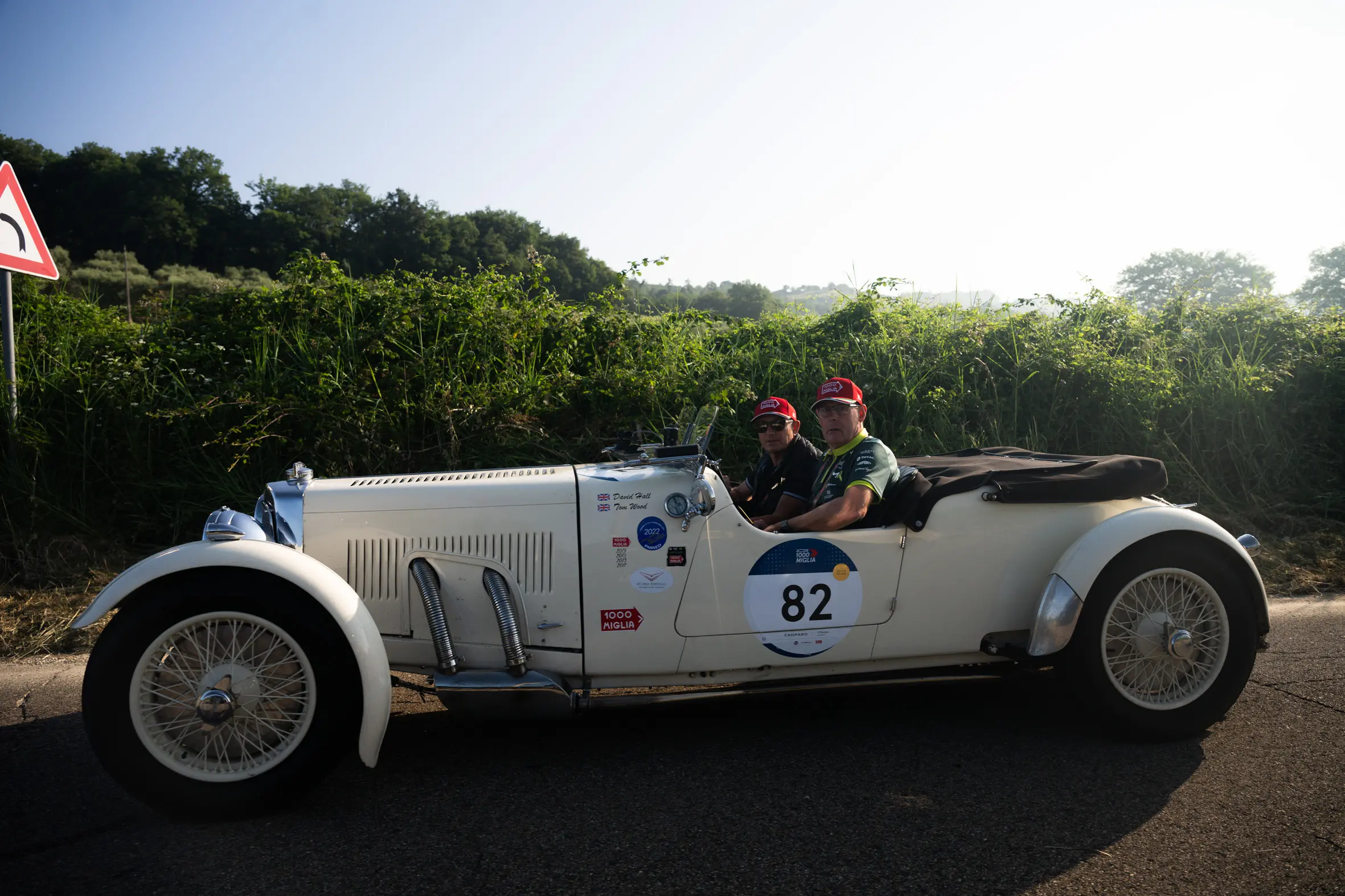 Mille Miglia 2025, le prove speciali a Penna in Teverina