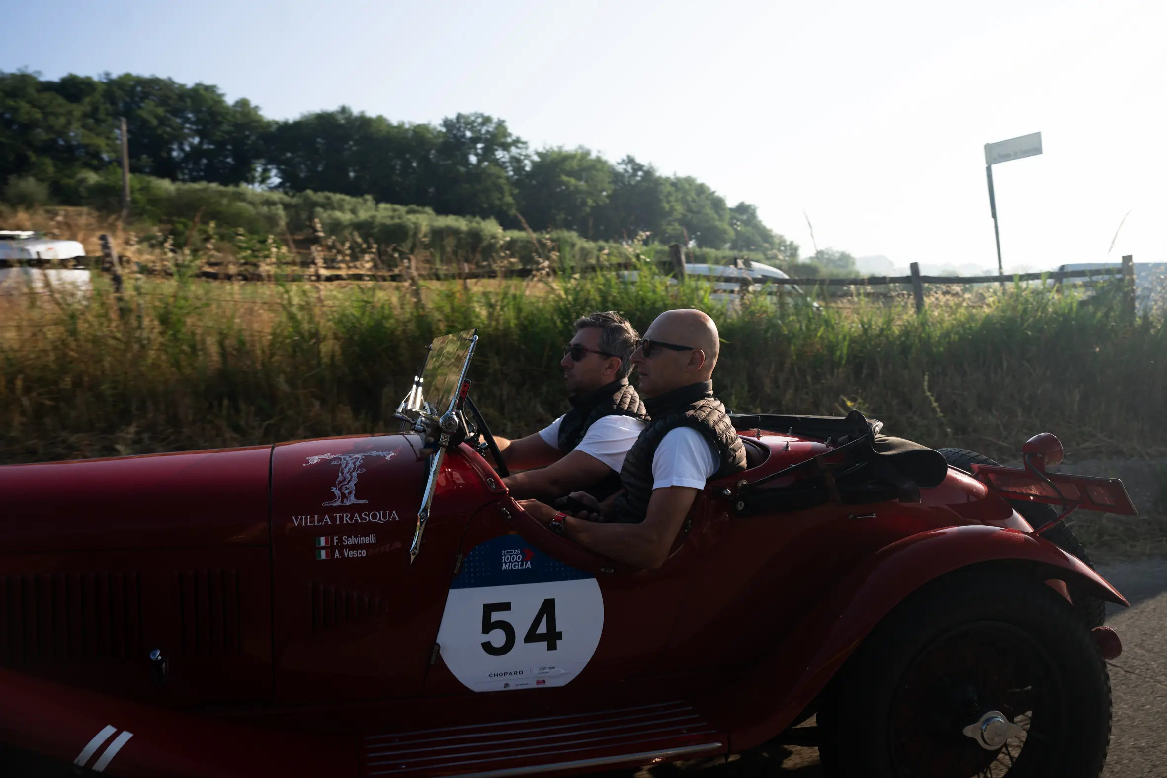 Mille Miglia 2025, le prove speciali a Penna in Teverina