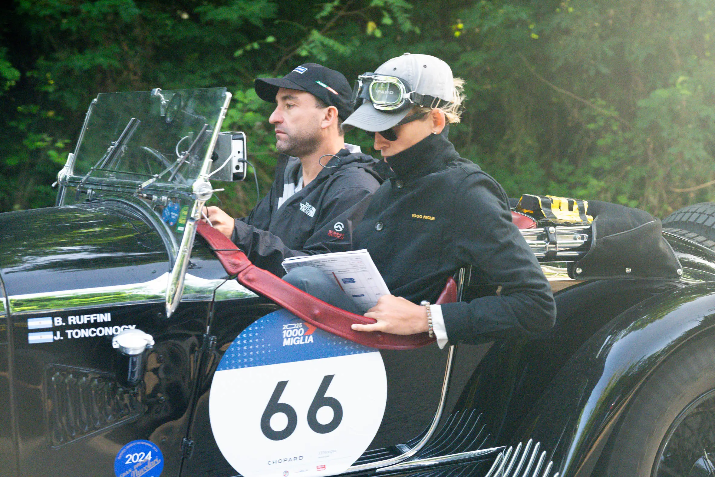 Mille Miglia 2025, le prove speciali a Penna in Teverina
