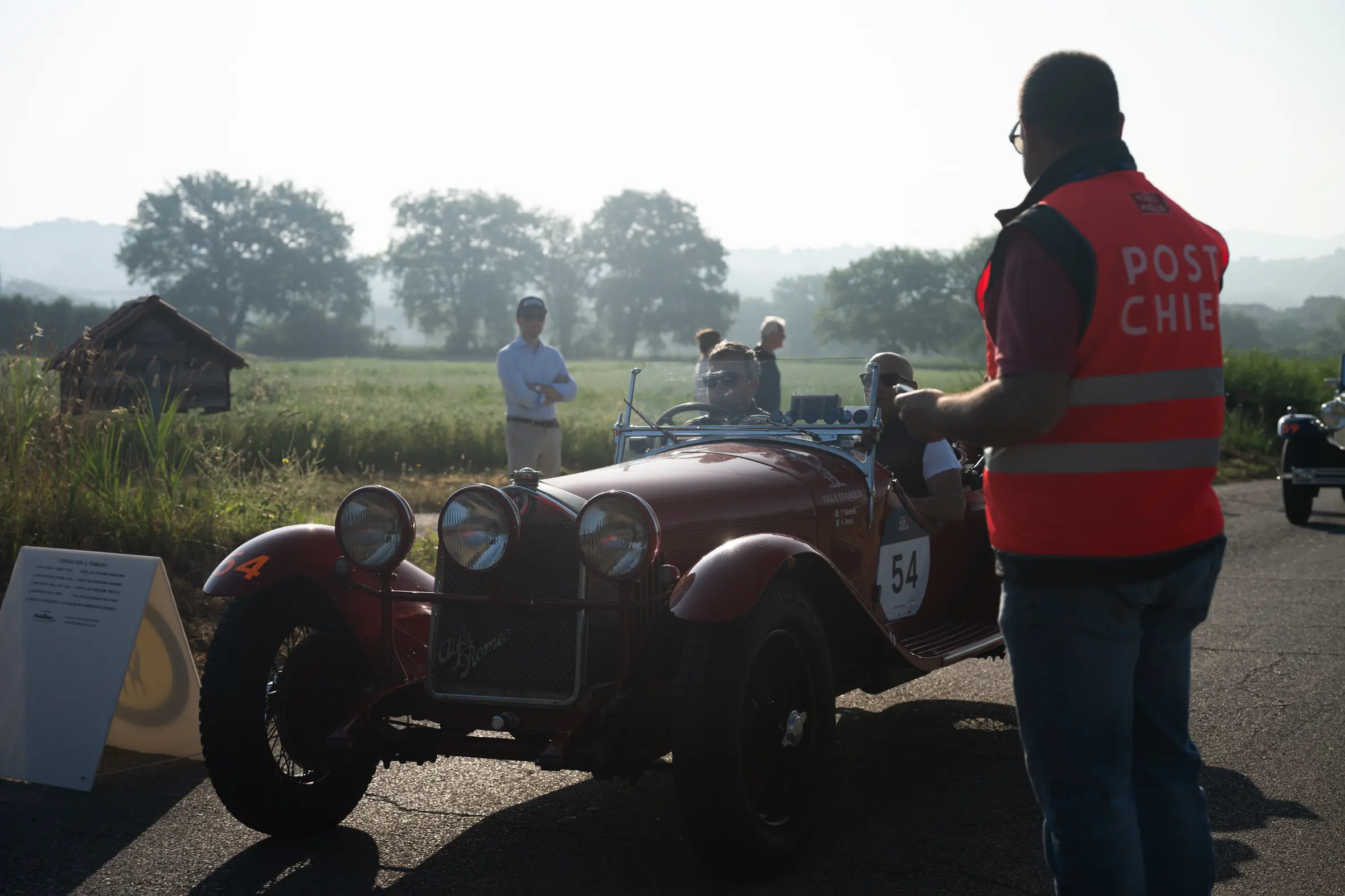 Mille Miglia 2025, le prove speciali a Penna in Teverina