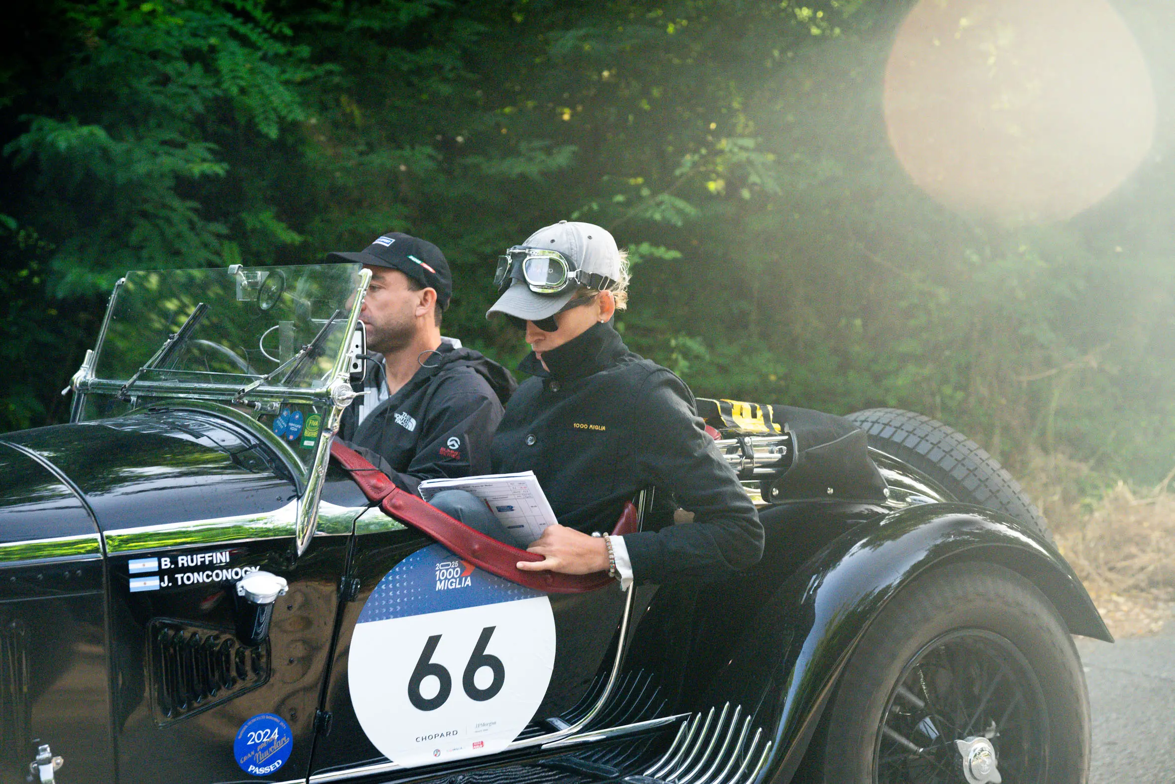 Mille Miglia 2025, le prove speciali a Penna in Teverina