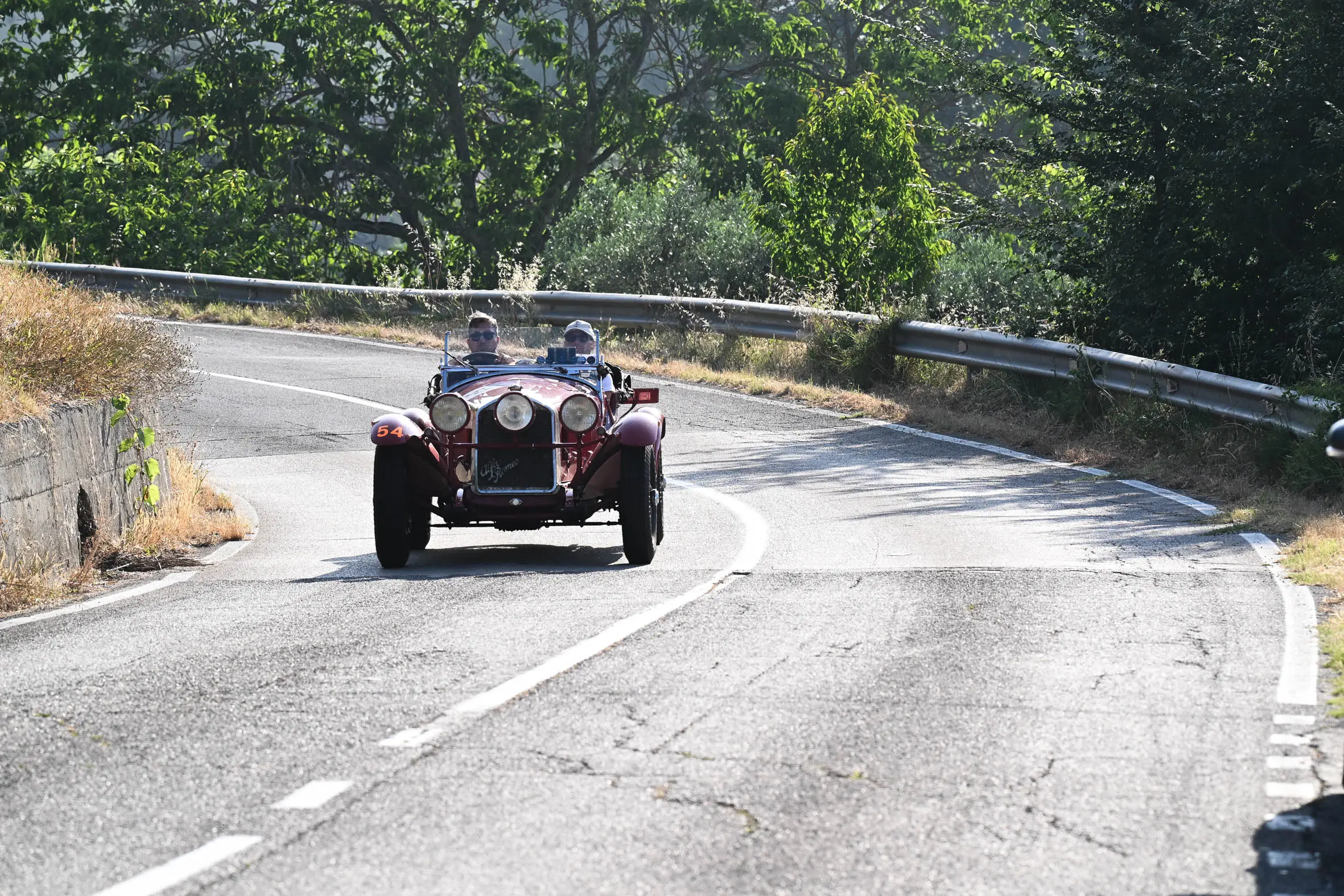 Mille Miglia 2025, il passaggio da Penna in Teverina