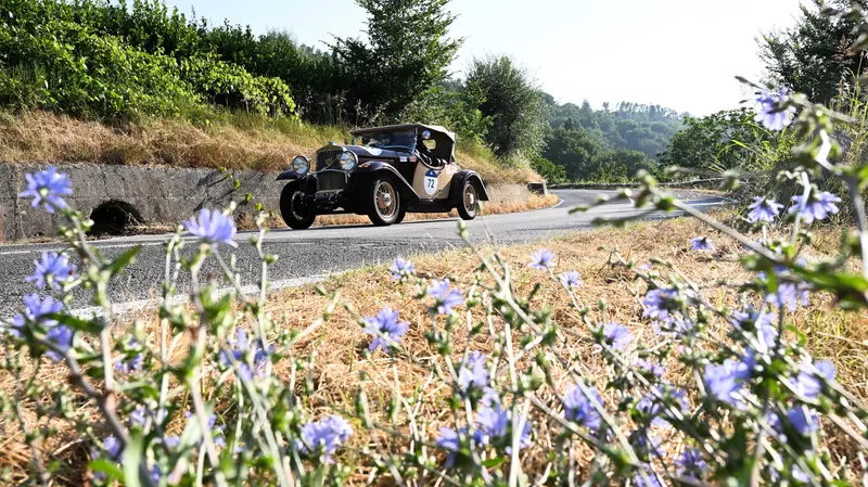 Mille Miglia 2025, il passaggio da Penna in Teverina
