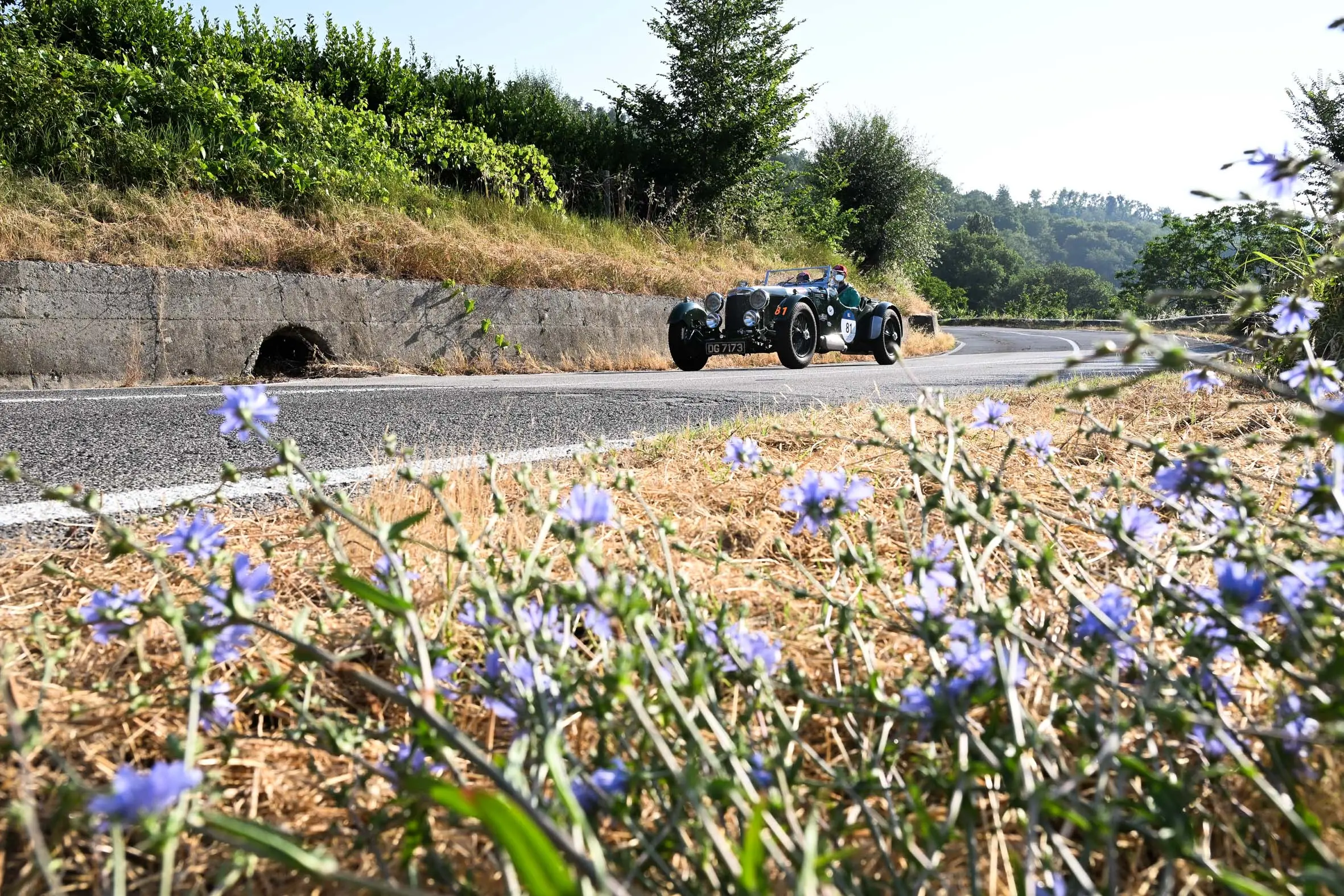 Mille Miglia 2025, il passaggio da Penna in Teverina