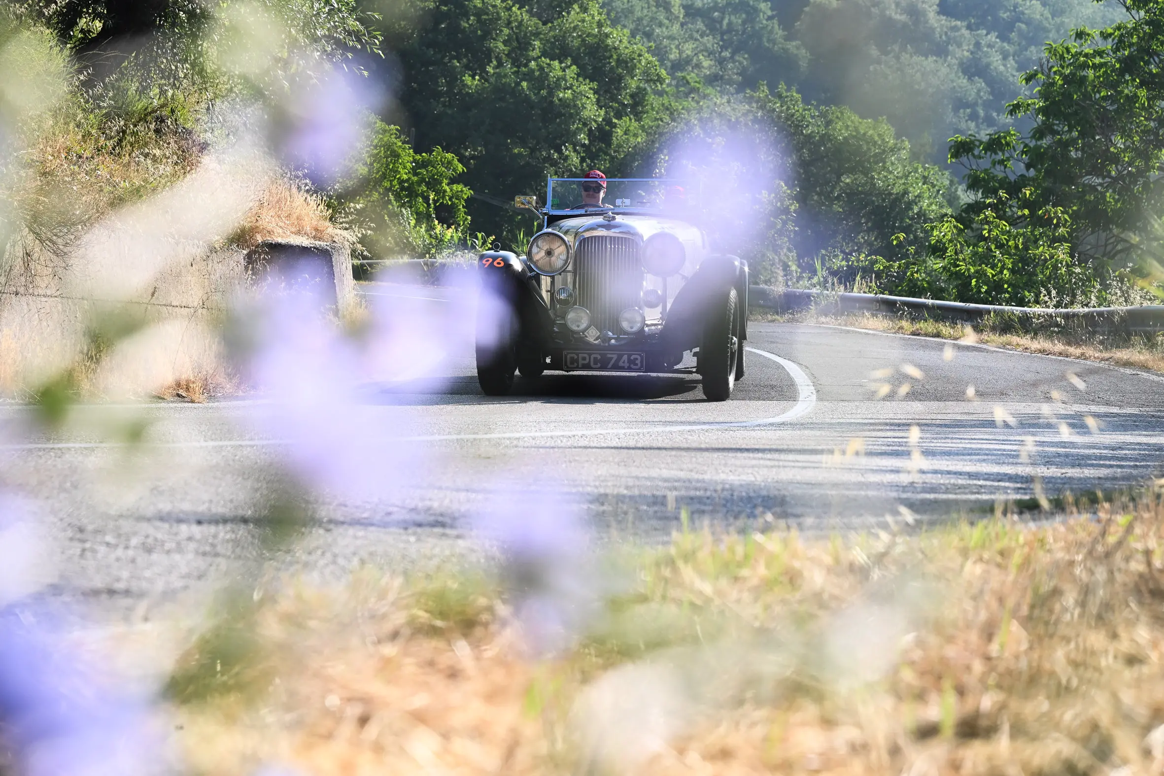 Mille Miglia 2025, il passaggio da Penna in Teverina
