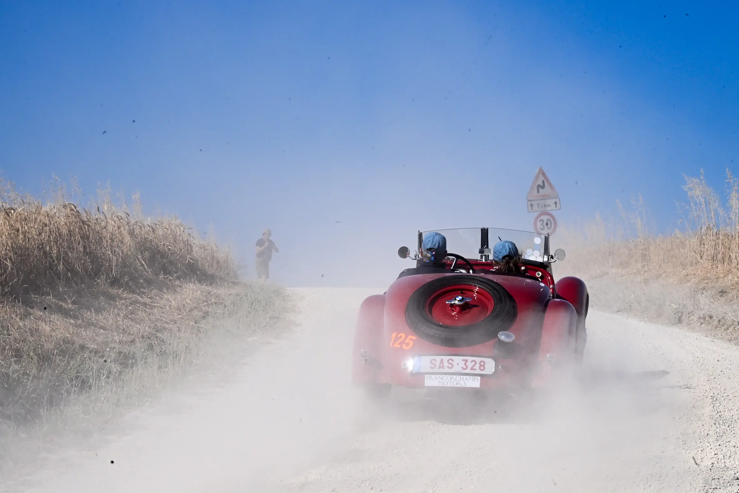 Mille Miglia 2025, la prova speciale a Montecchio
