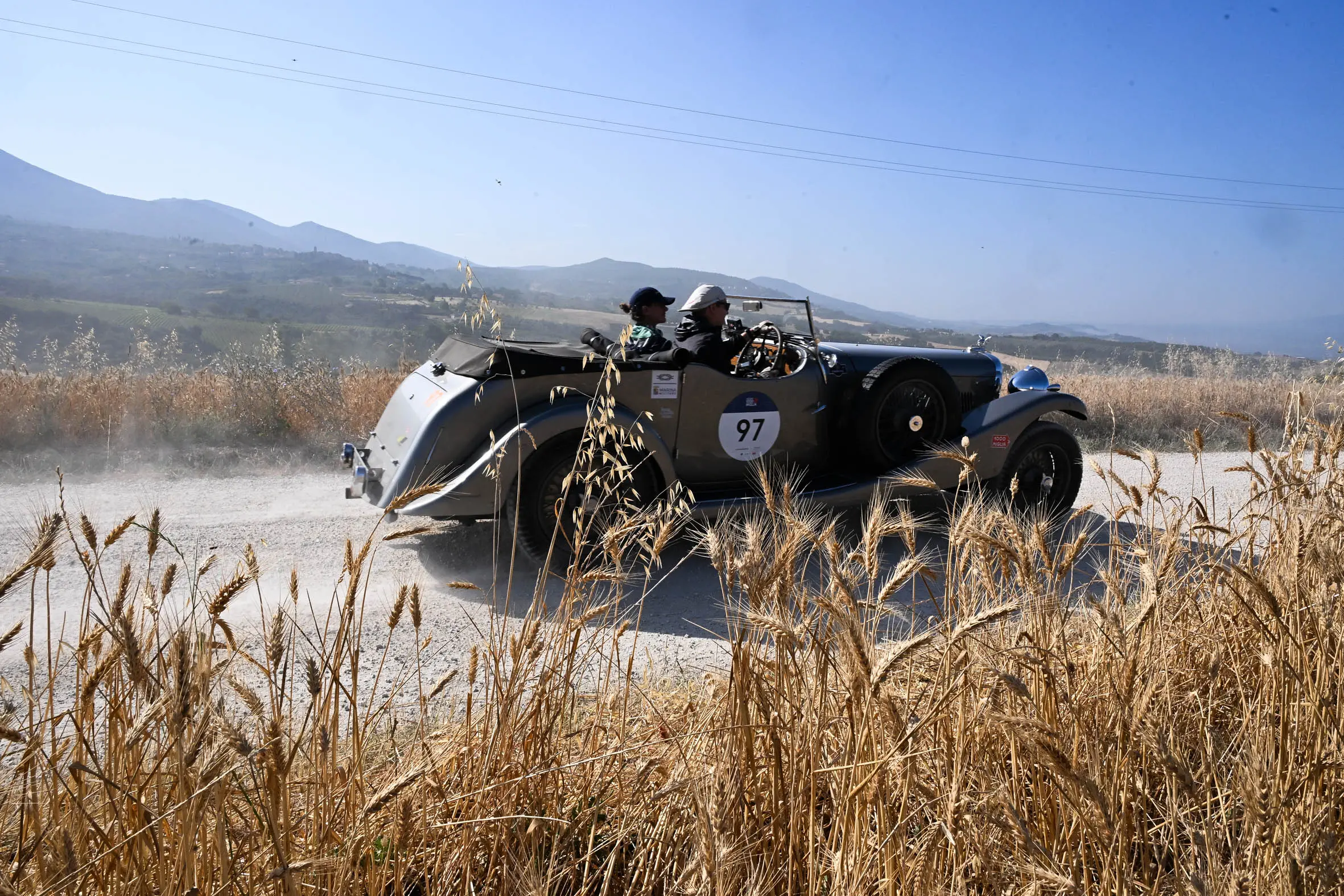 Mille Miglia 2025, la prova speciale a Montecchio