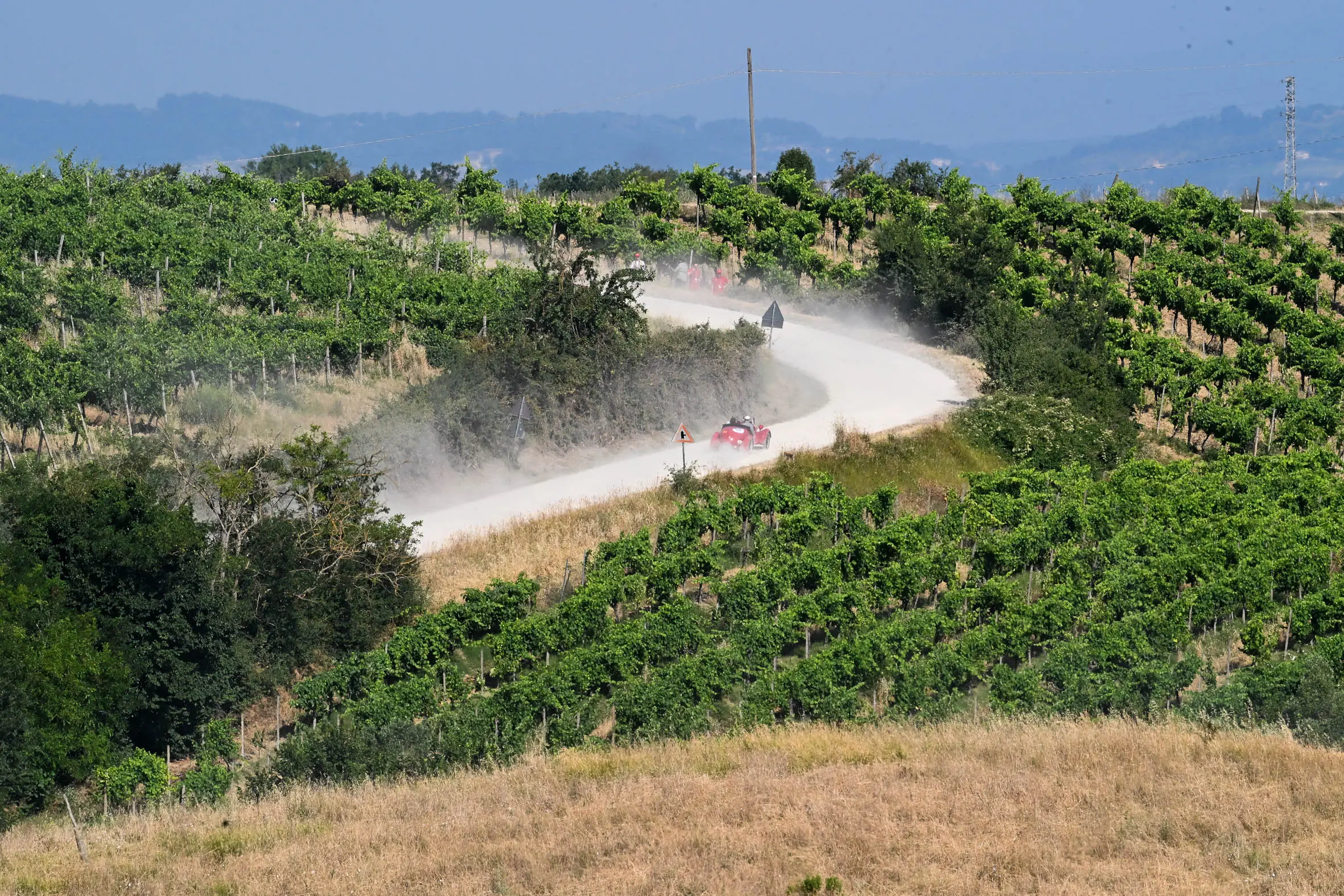 Mille Miglia 2025, la prova speciale a Montecchio
