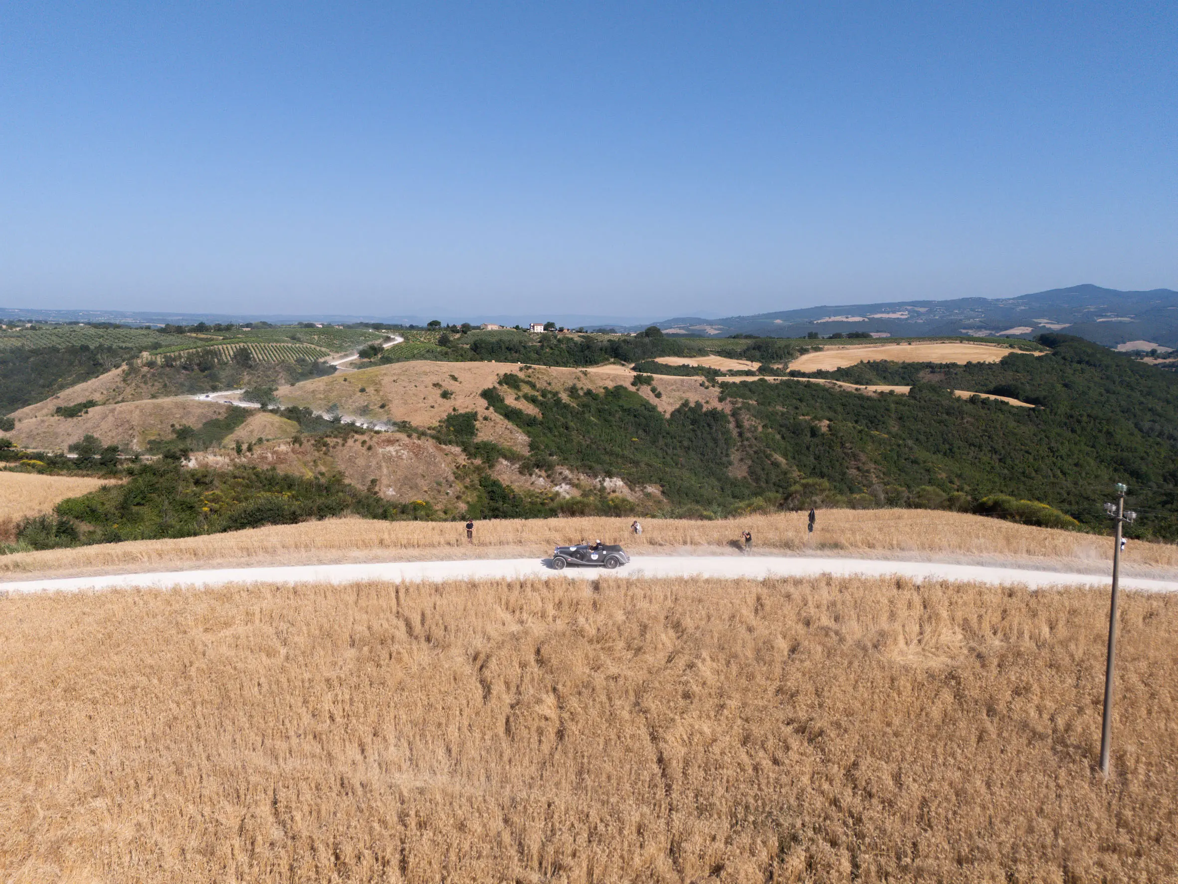 Mille Miglia 2025, la prova speciale a Montecchio