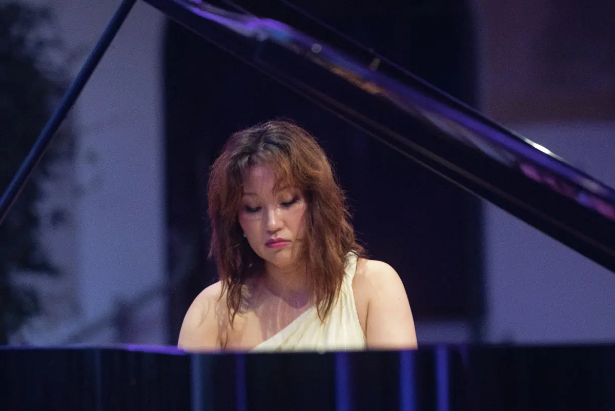 L'esibizione di Ilia Kim al Festival pianistico