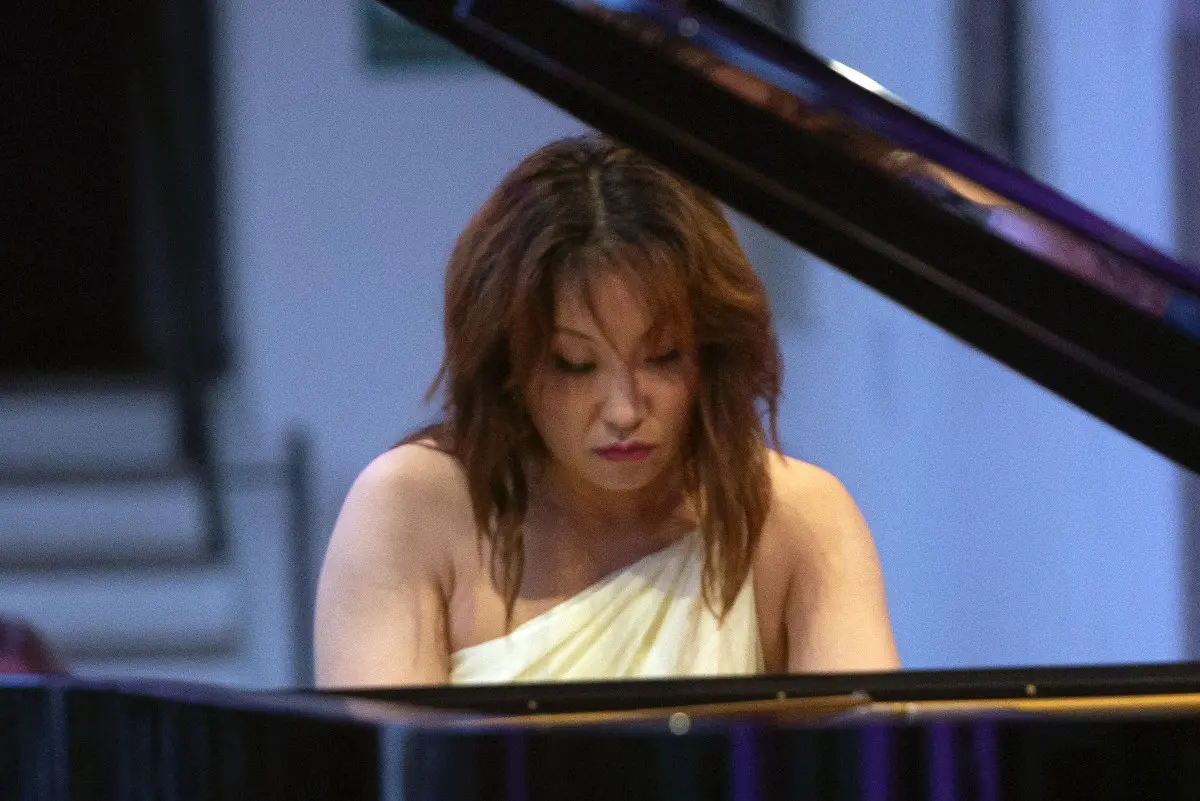 L'esibizione di Ilia Kim al Festival pianistico