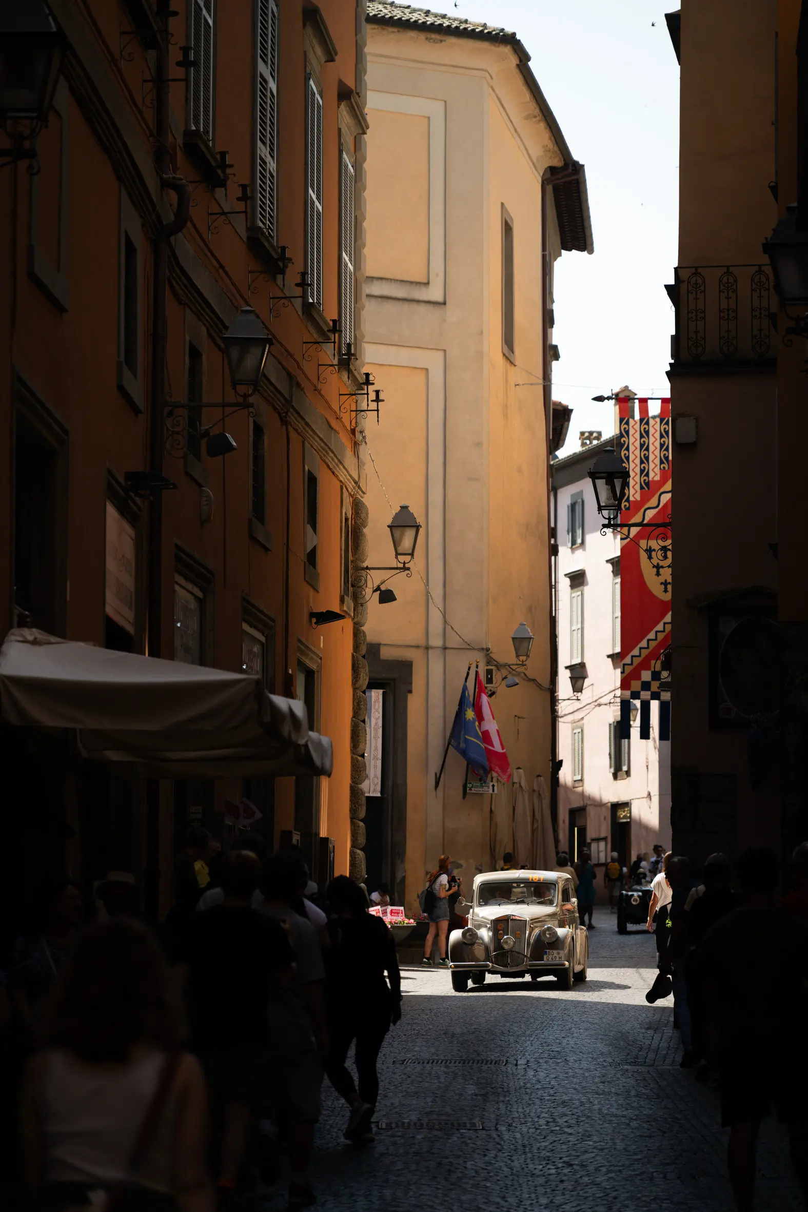 Mille Miglia 2025, il passaggio da Orvieto