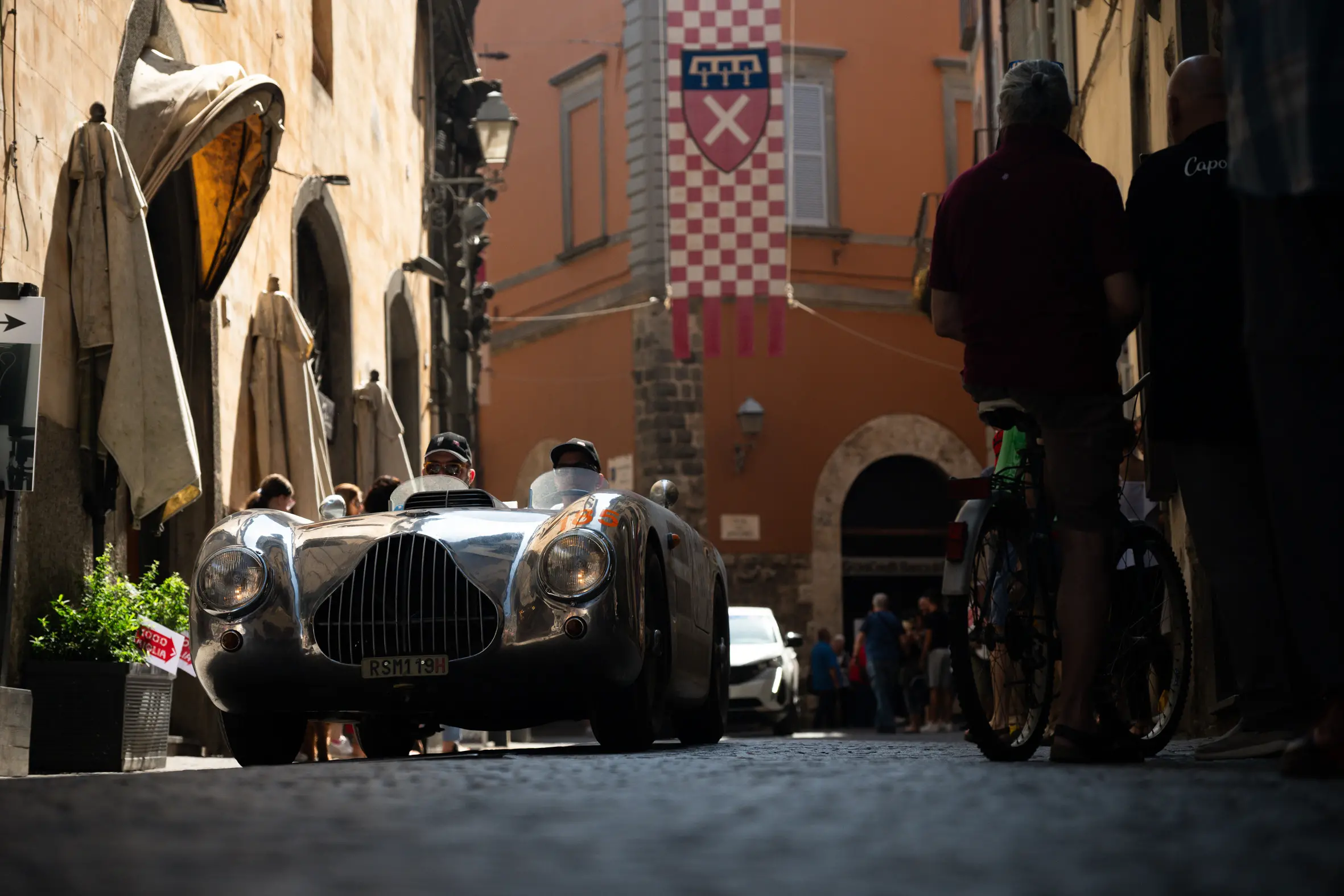 Mille Miglia 2025, il passaggio da Orvieto