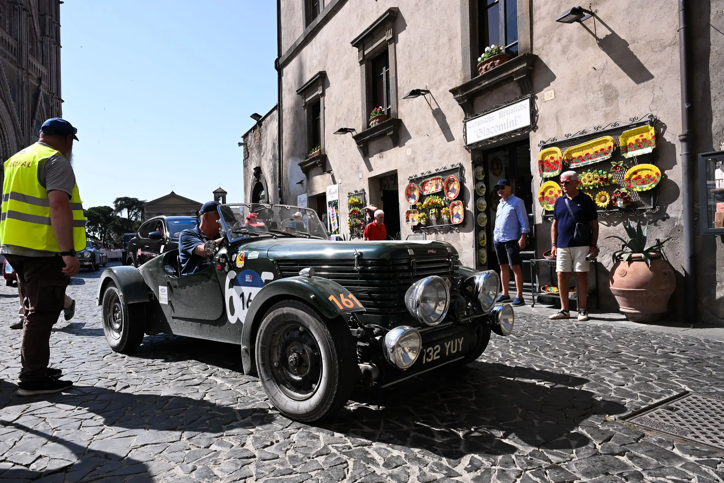 Mille Miglia 2025, il passaggio da Orvieto