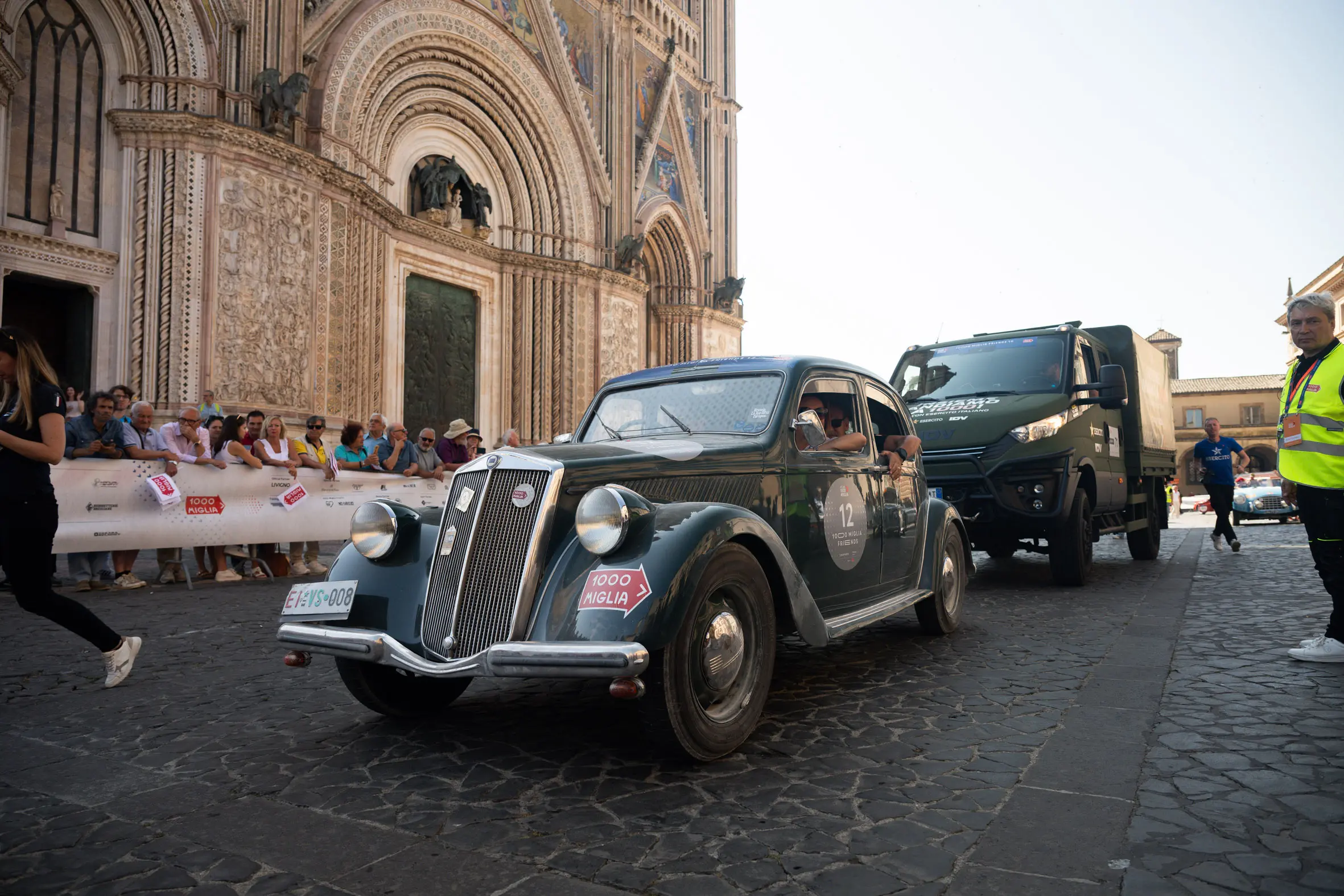 Mille Miglia 2025, il passaggio da Orvieto
