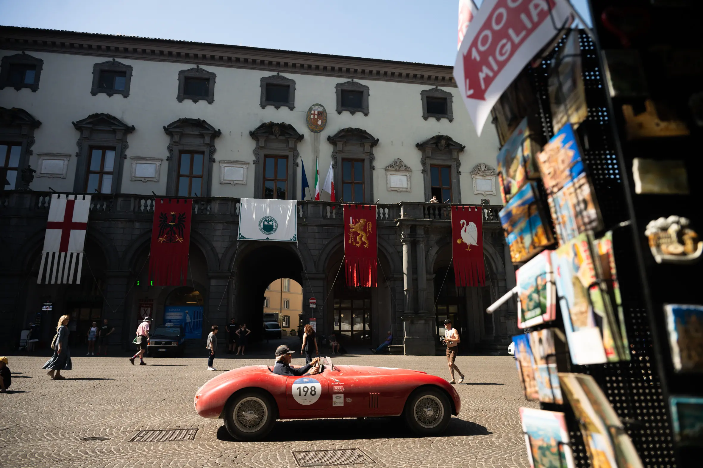 Mille Miglia 2025, il passaggio da Orvieto