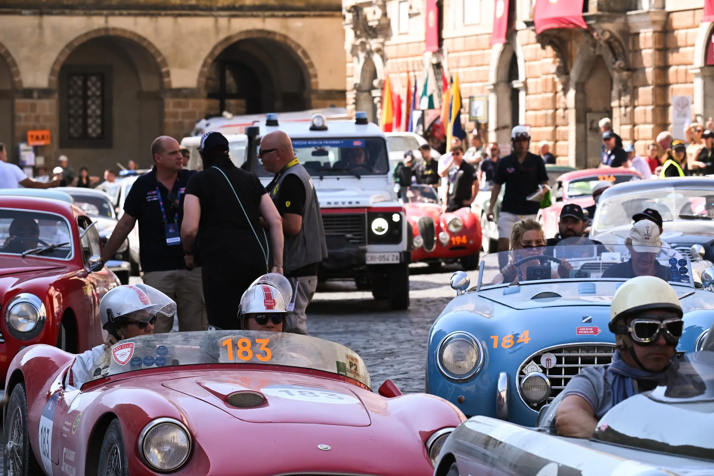 Mille Miglia 2025, il passaggio da Orvieto