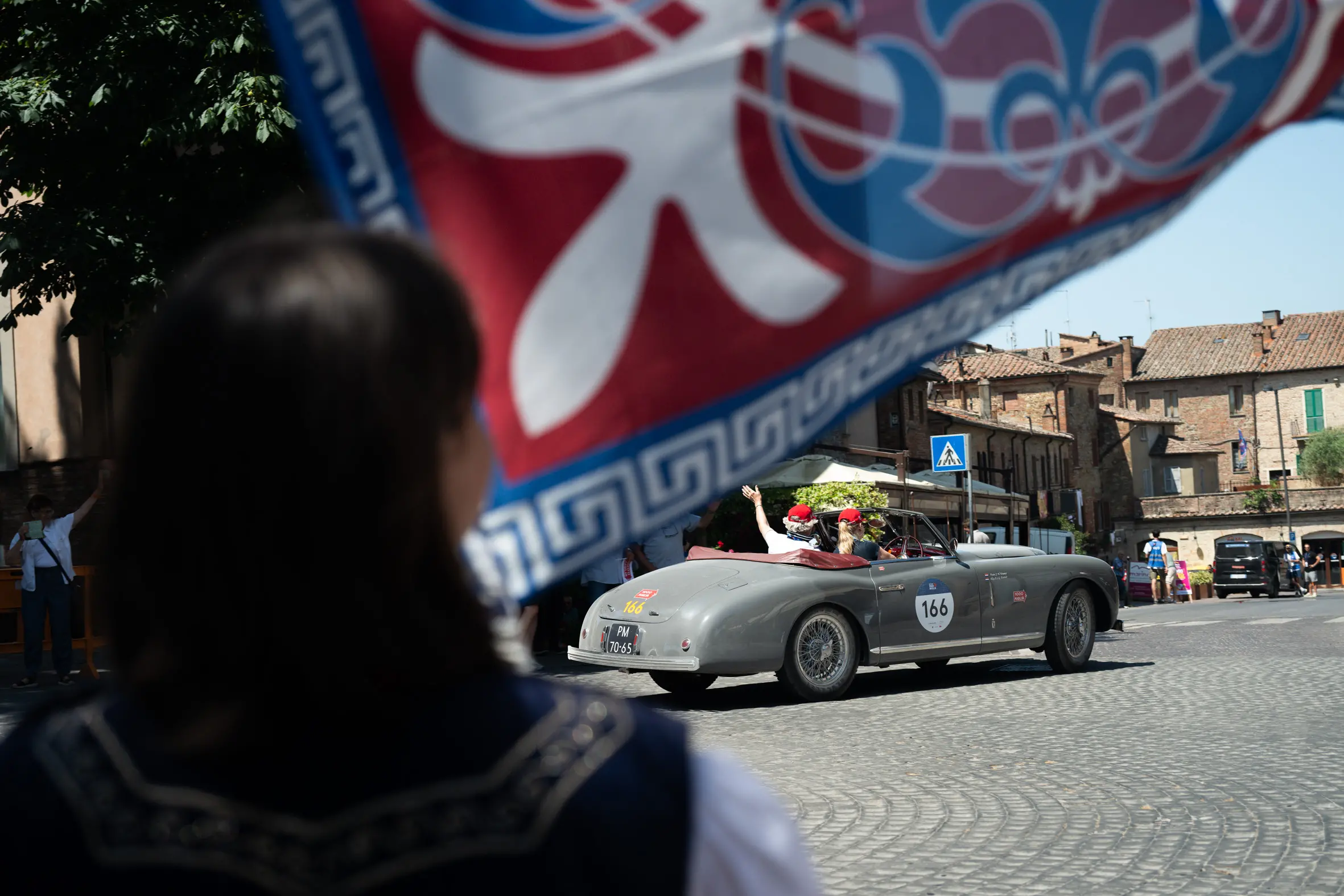 Mille Miglia 2025, il passaggio da Città della Pieve