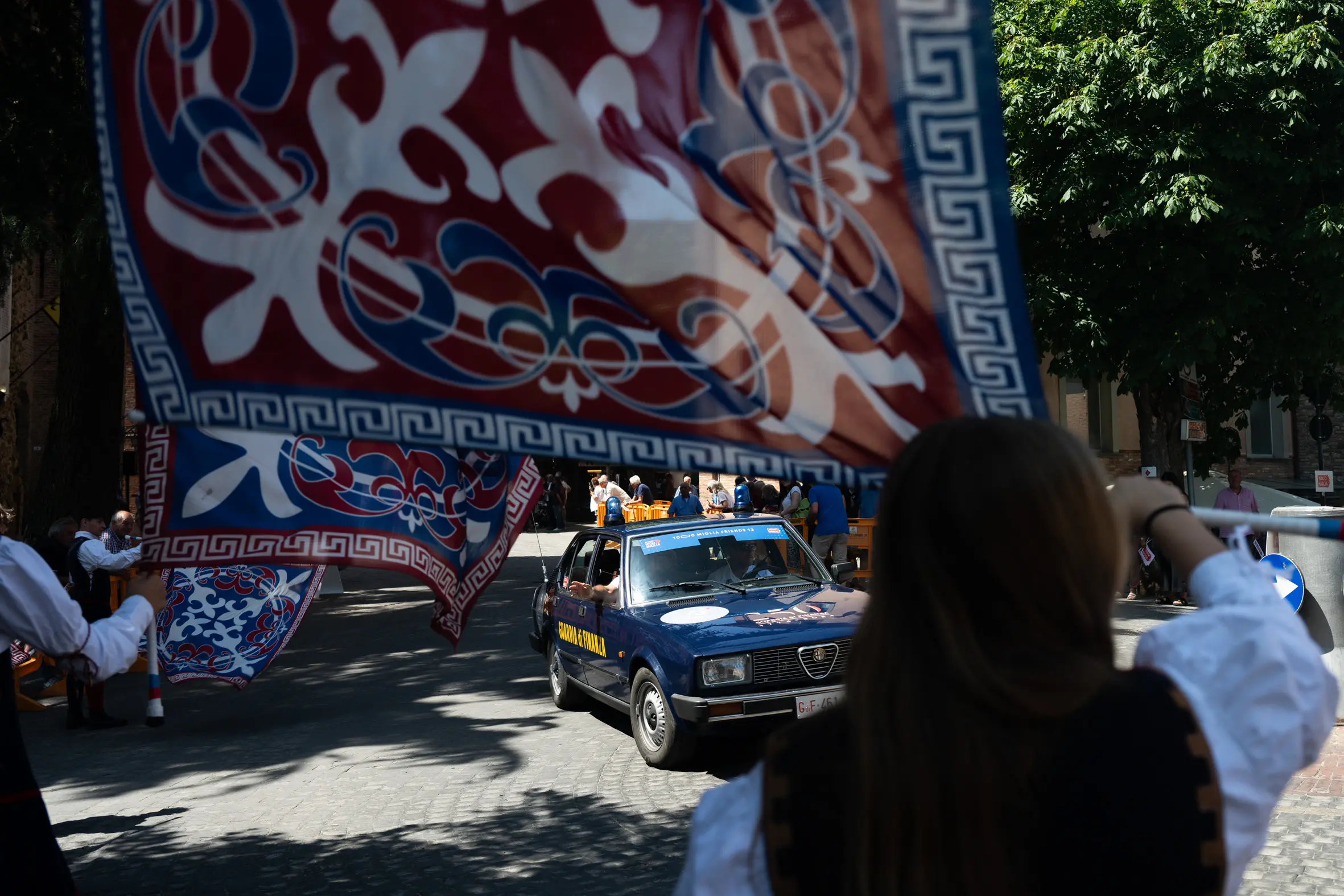 Mille Miglia 2025, il passaggio da Città della Pieve