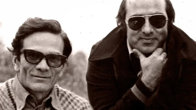 Pier Paolo Pasolini e Dante Ferretti
