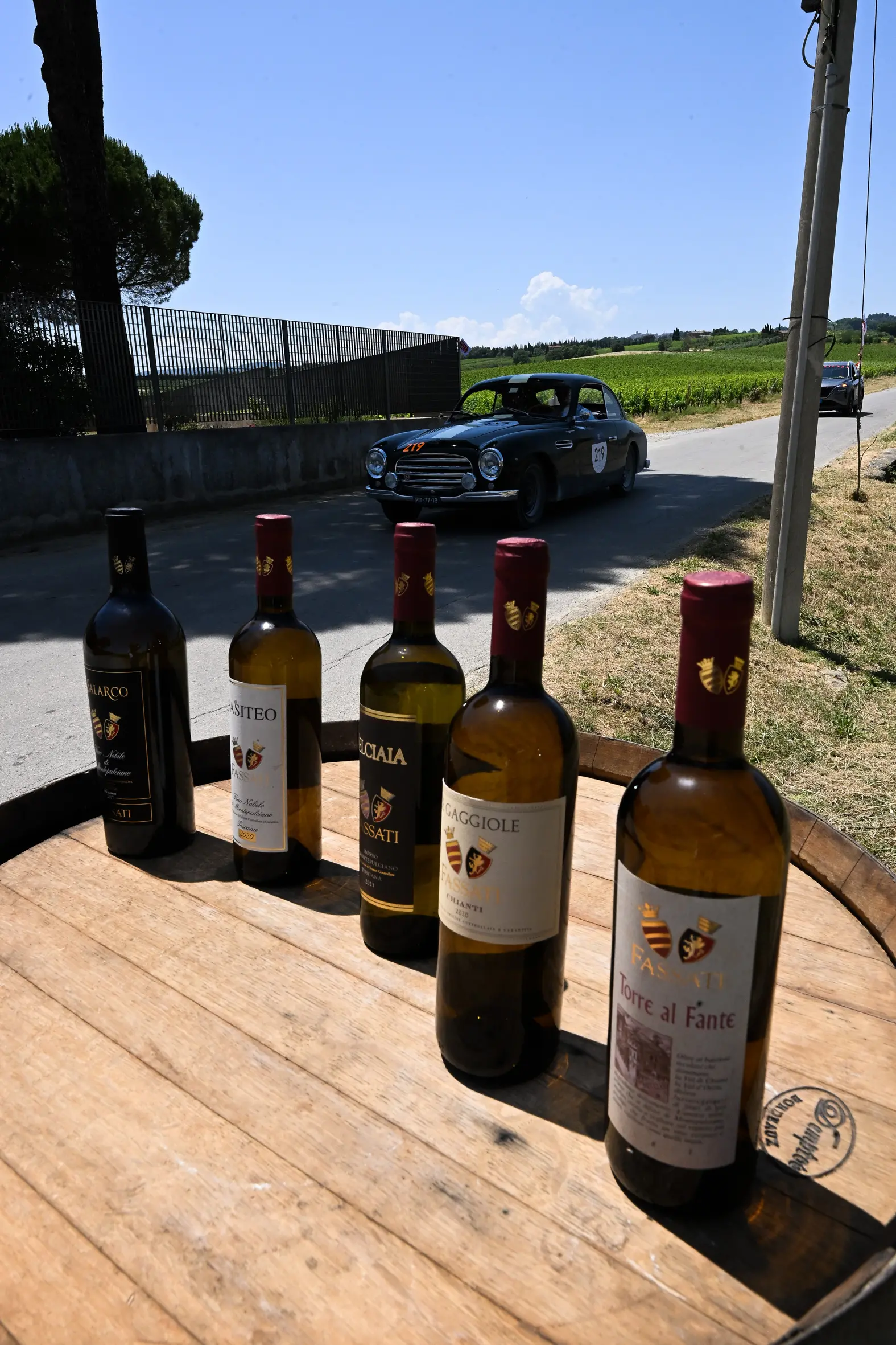 Mille Miglia 2025, il passaggio da Montepulciano