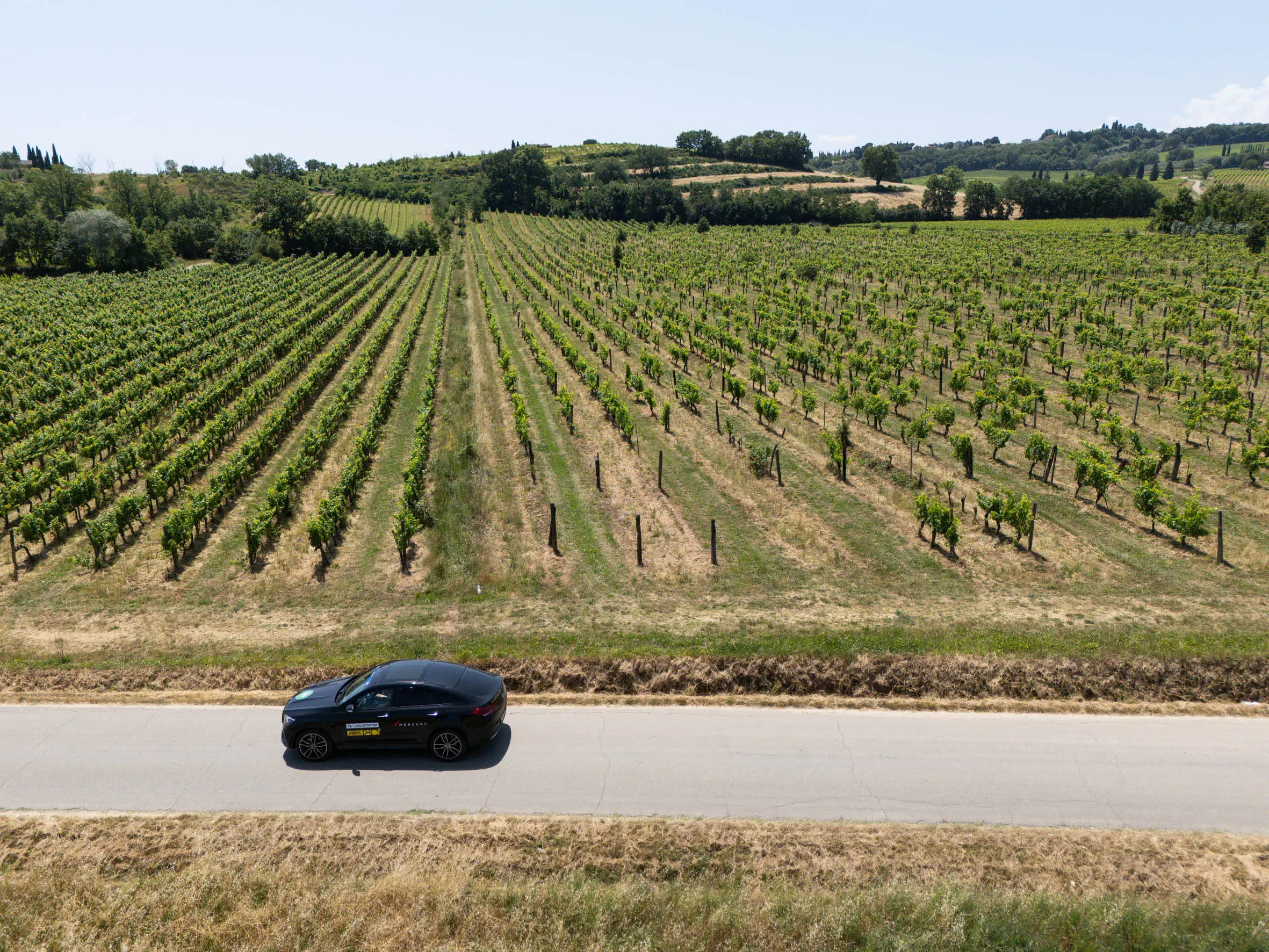 Mille Miglia 2025, il passaggio da Montepulciano