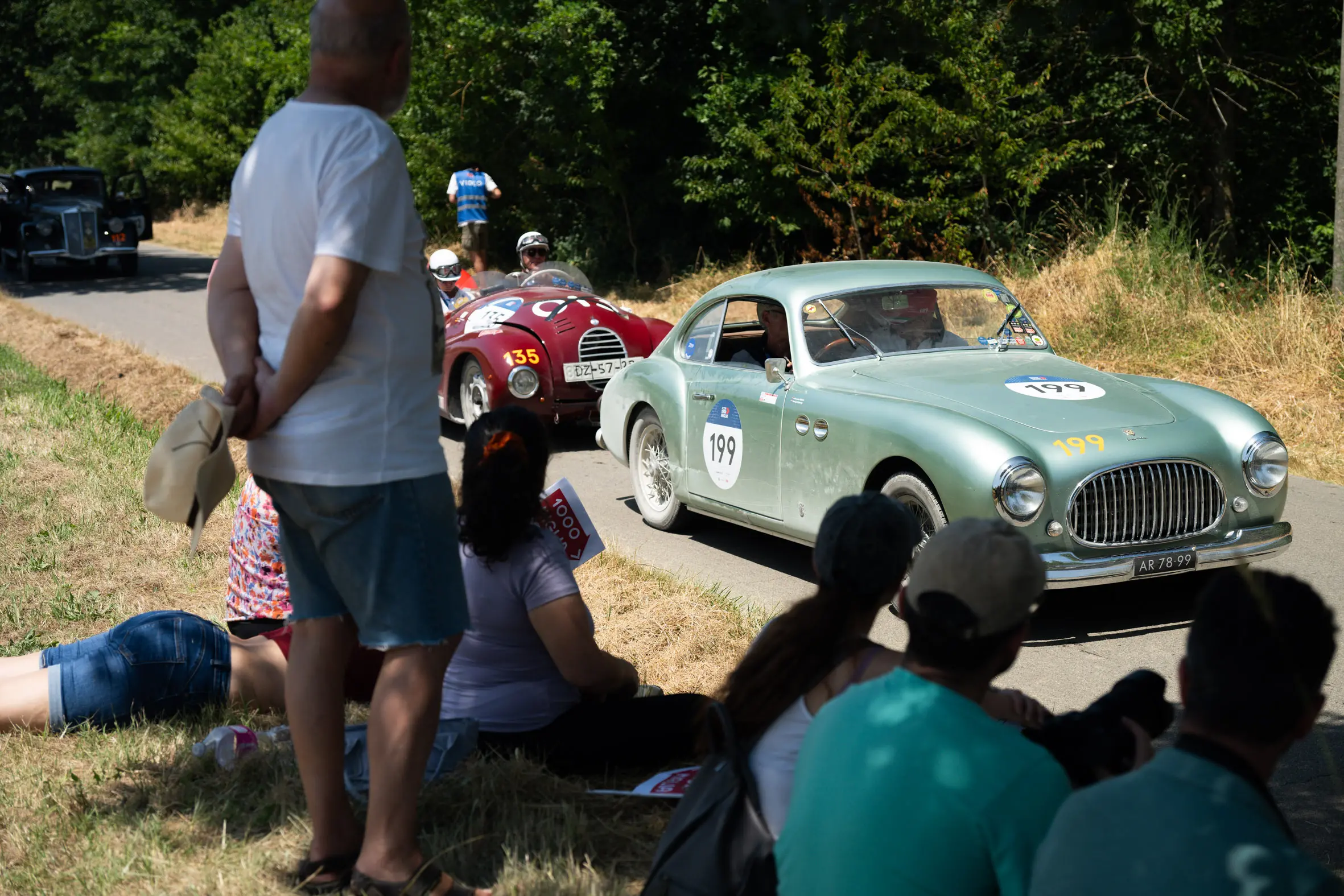 Mille Miglia 2025, il passaggio da Montepulciano