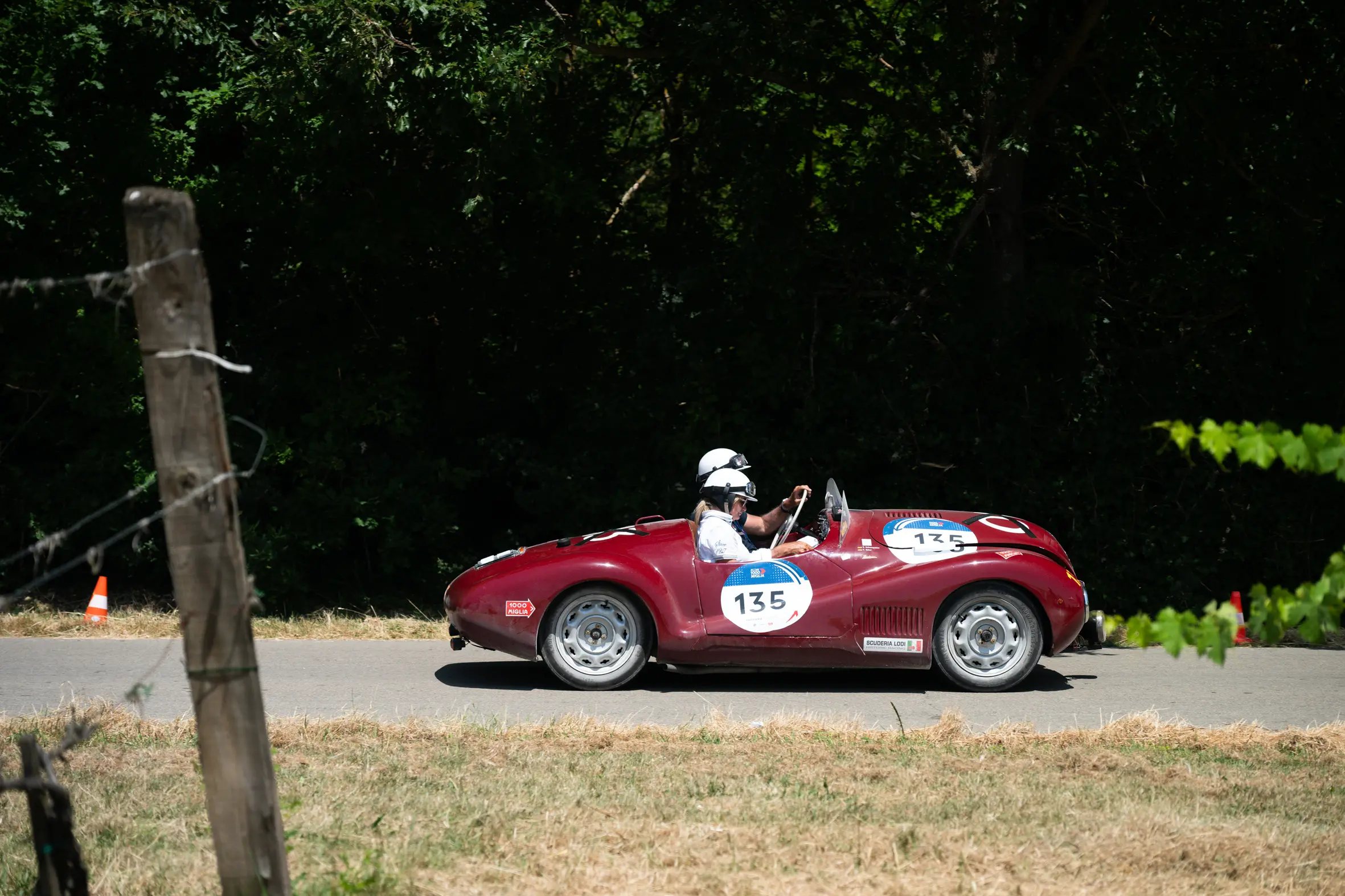 Mille Miglia 2025, il passaggio da Montepulciano