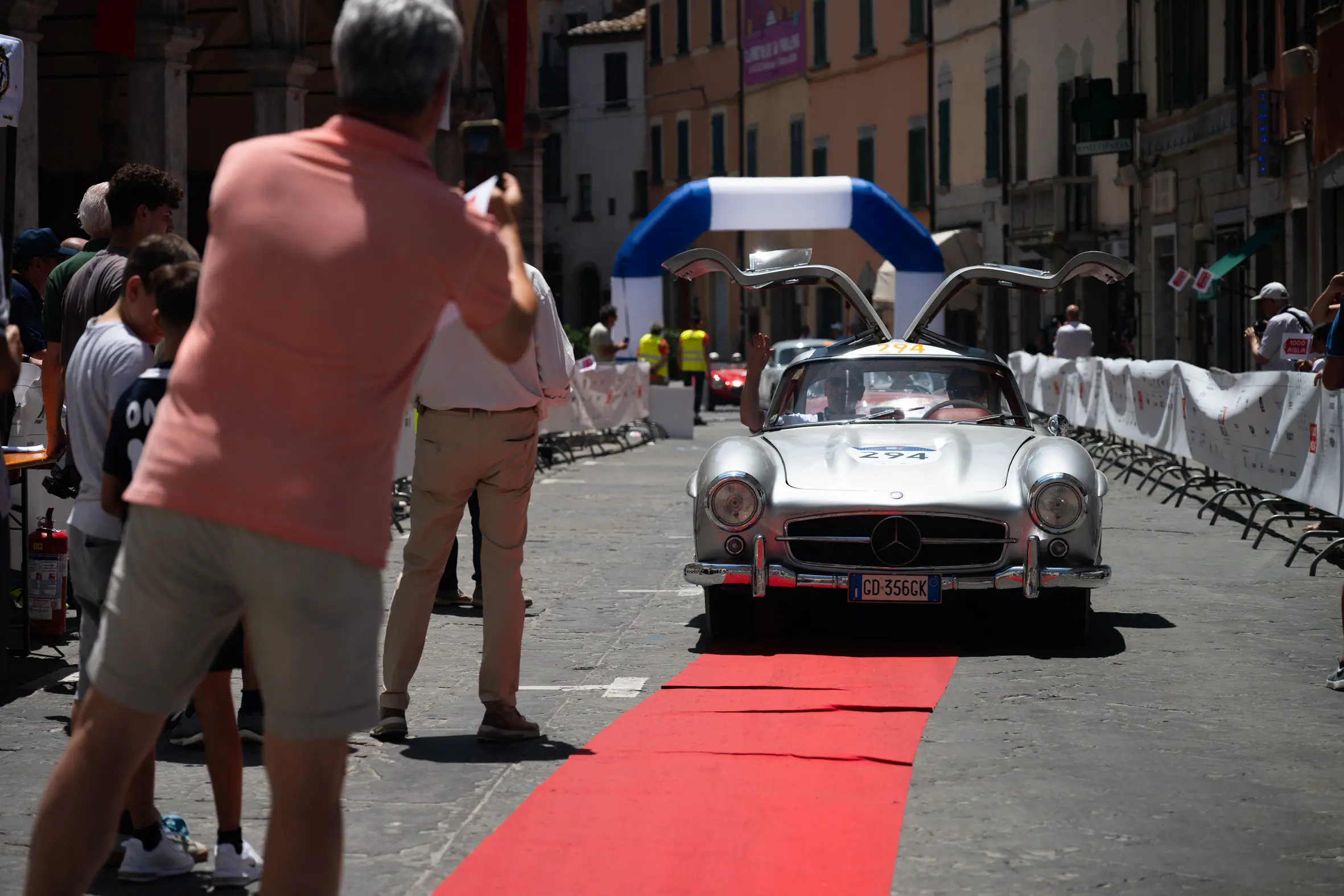 Mille Miglia 2025, il passaggio da Foiano