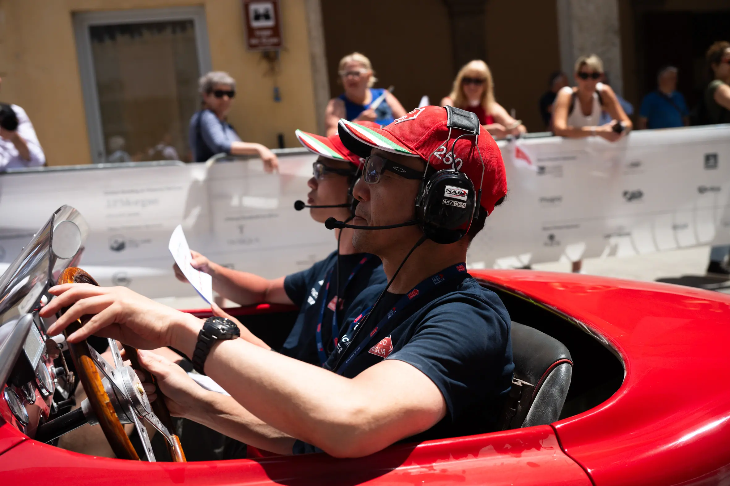 Mille Miglia 2025, il passaggio da Foiano