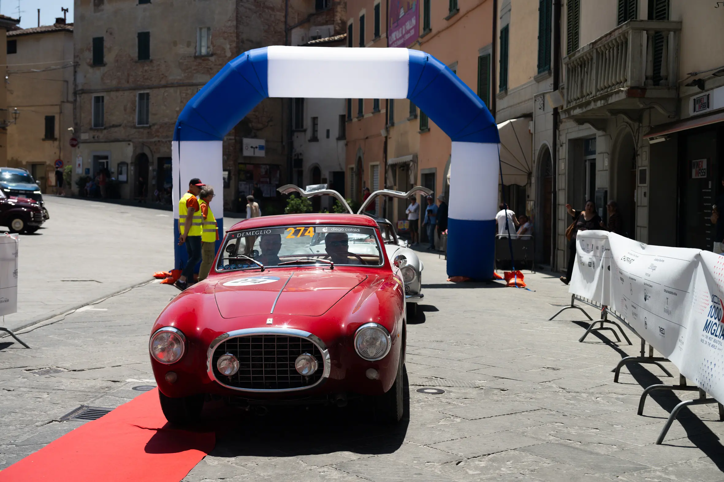 Mille Miglia 2025, il passaggio da Foiano