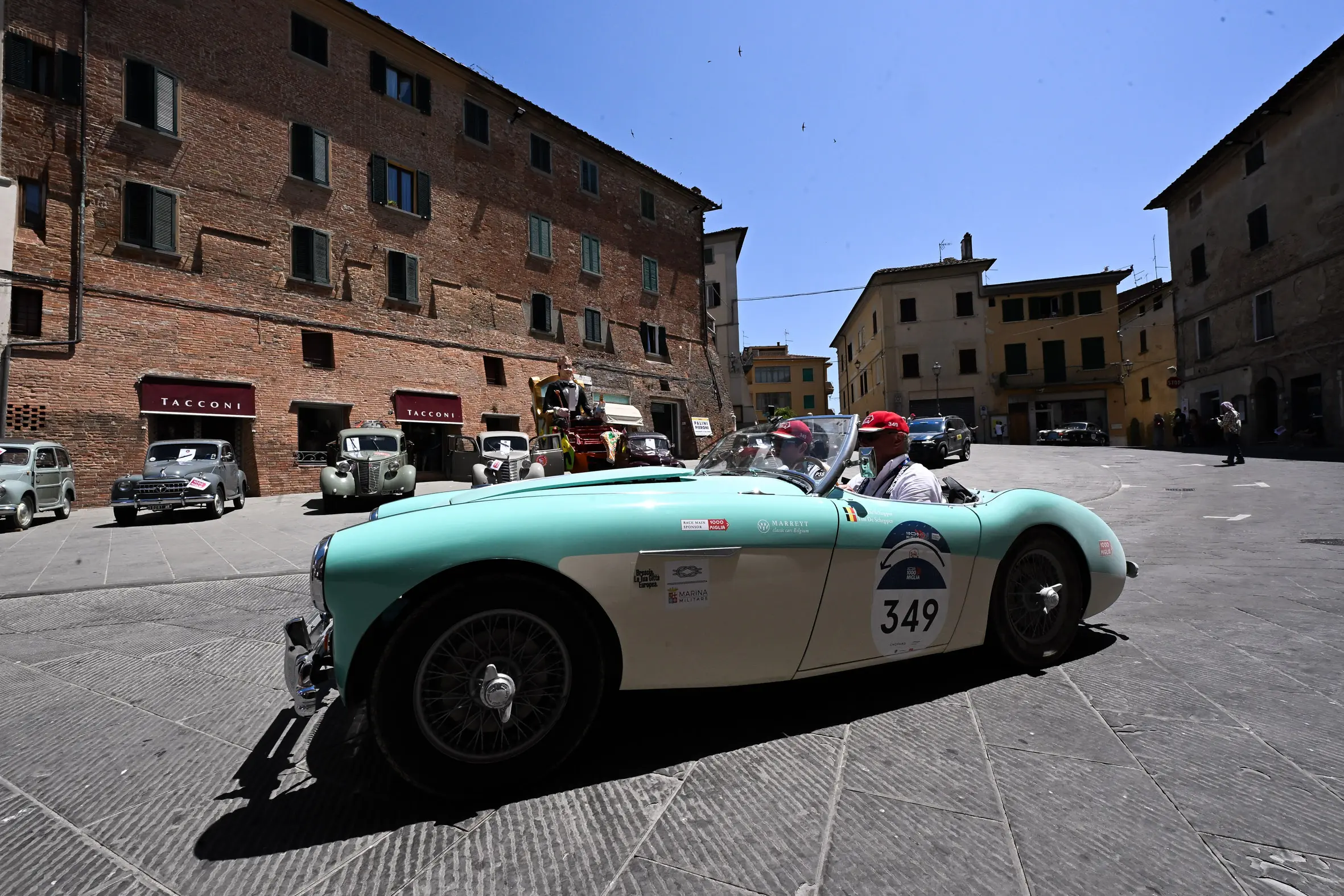 Mille Miglia 2025, il passaggio da Foiano