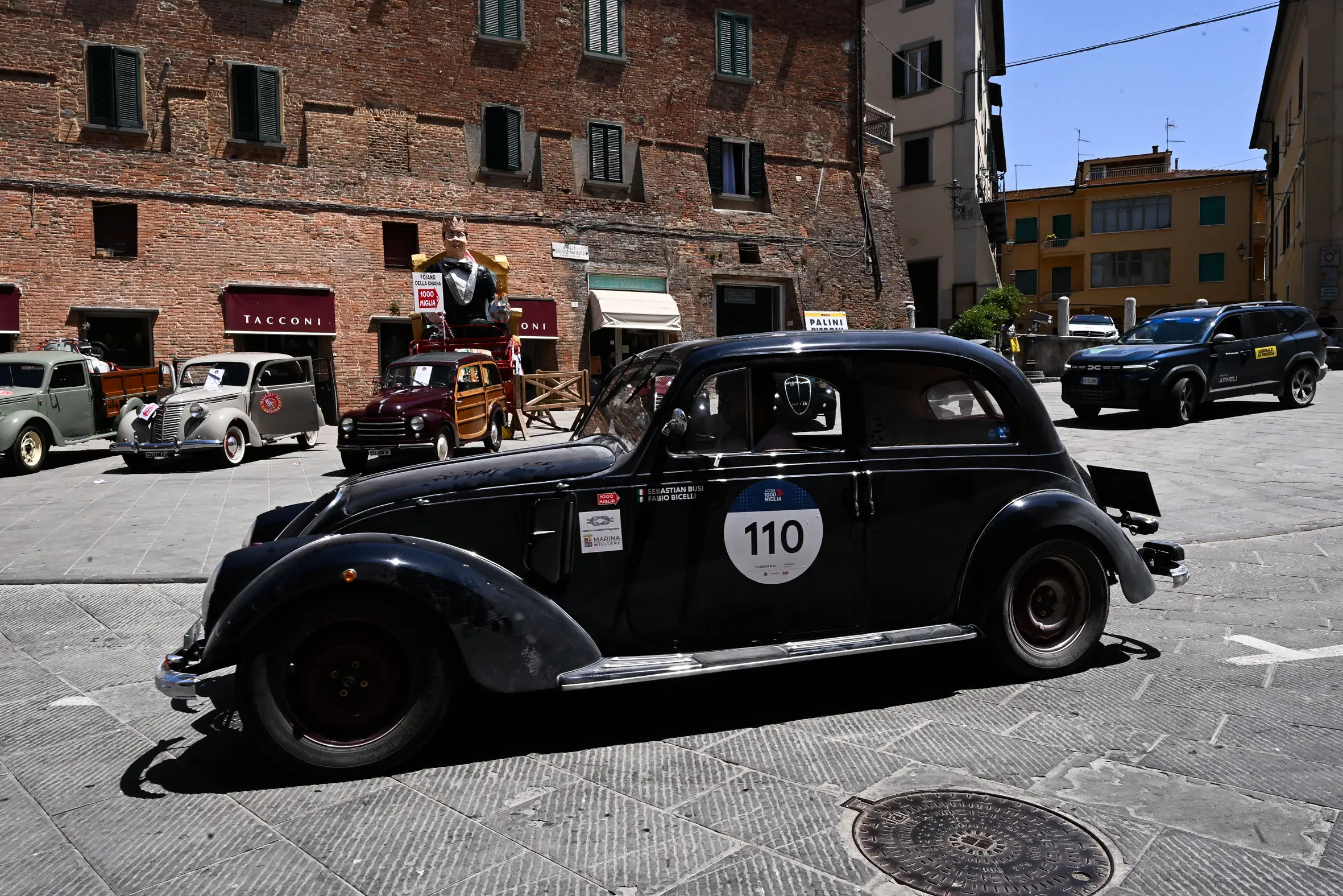 Mille Miglia 2025, il passaggio da Foiano