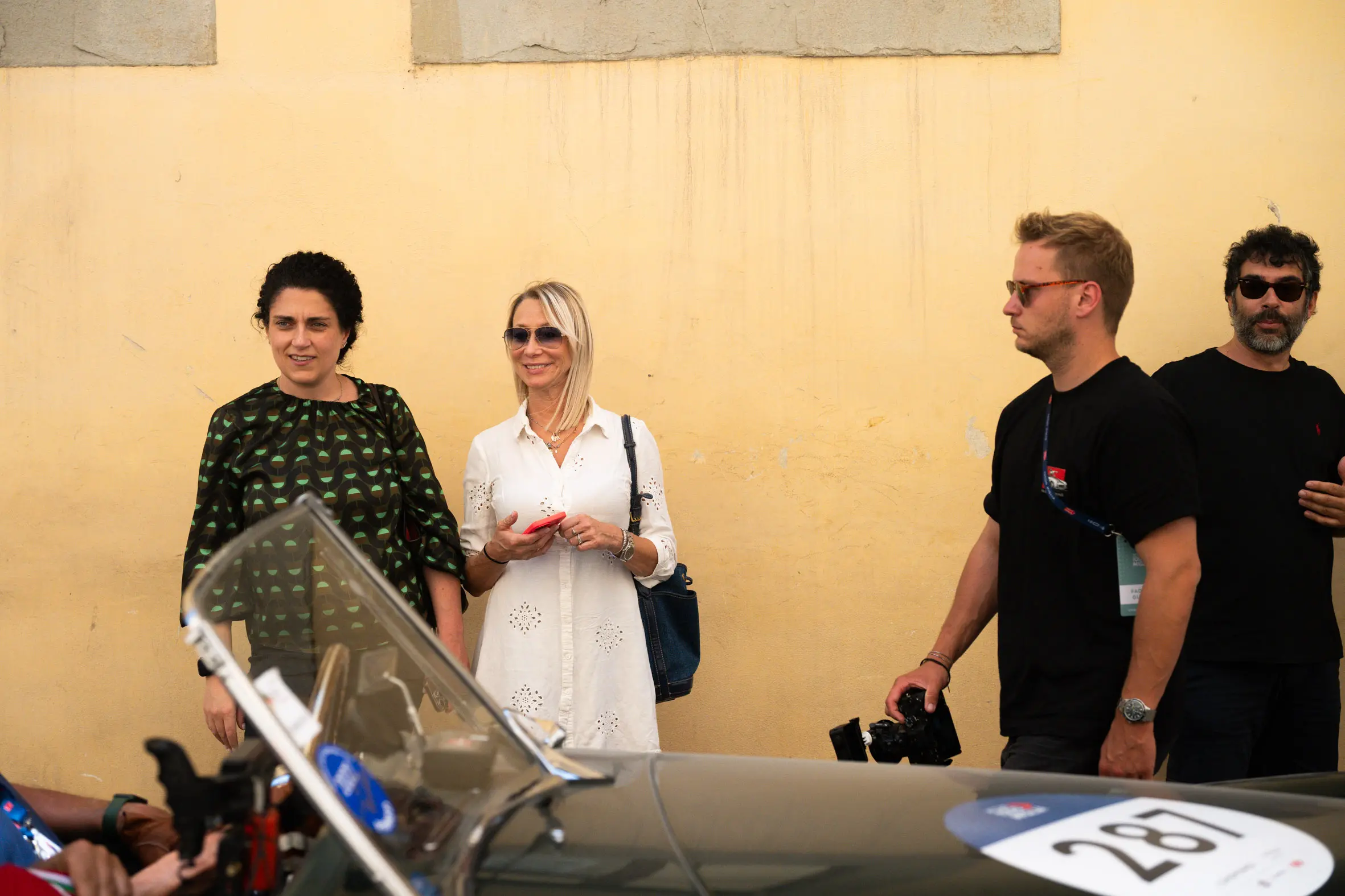 Mille Miglia 2025, la pausa pranzo ad Arezzo