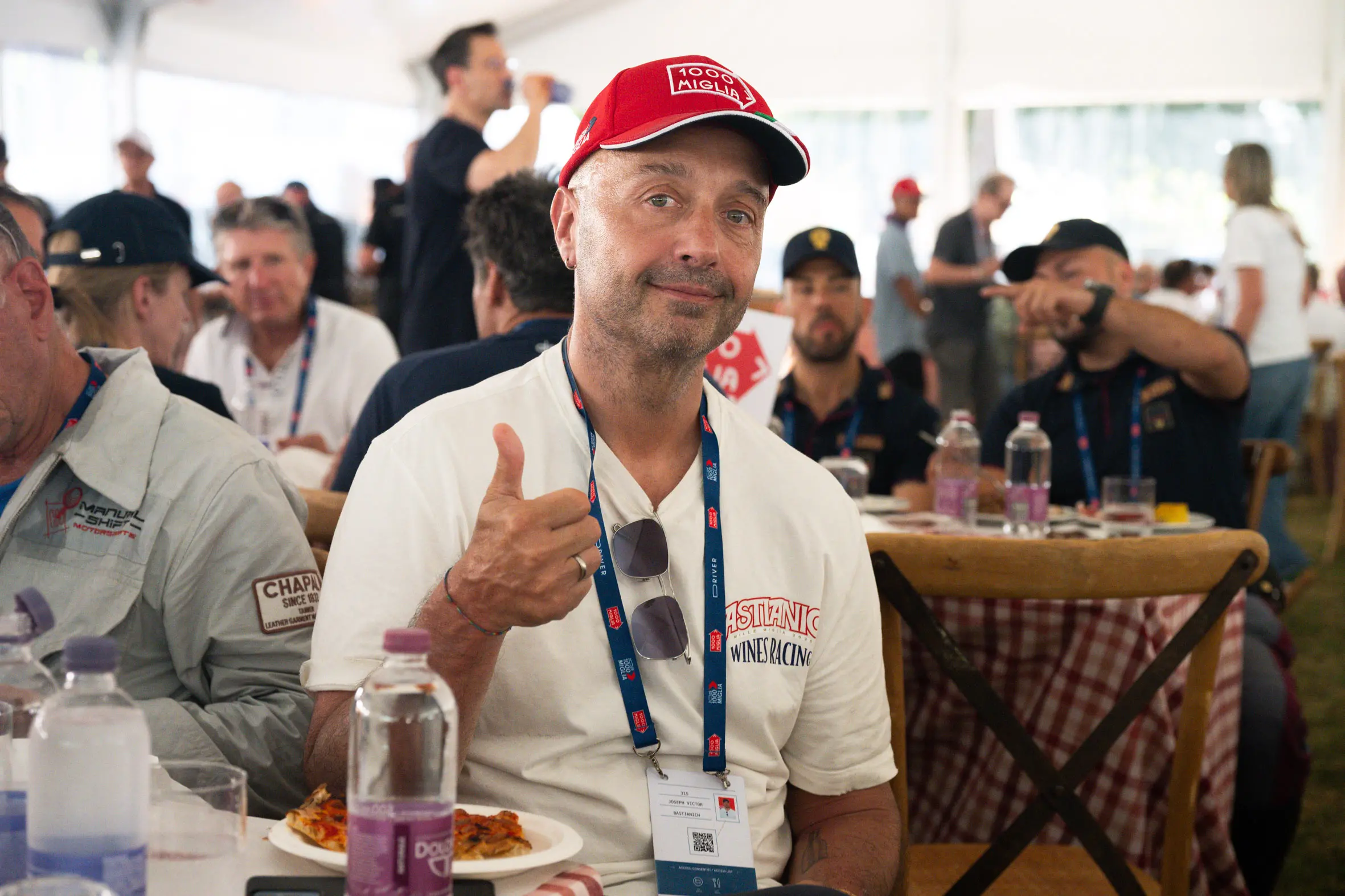 Mille Miglia 2025, la pausa pranzo ad Arezzo