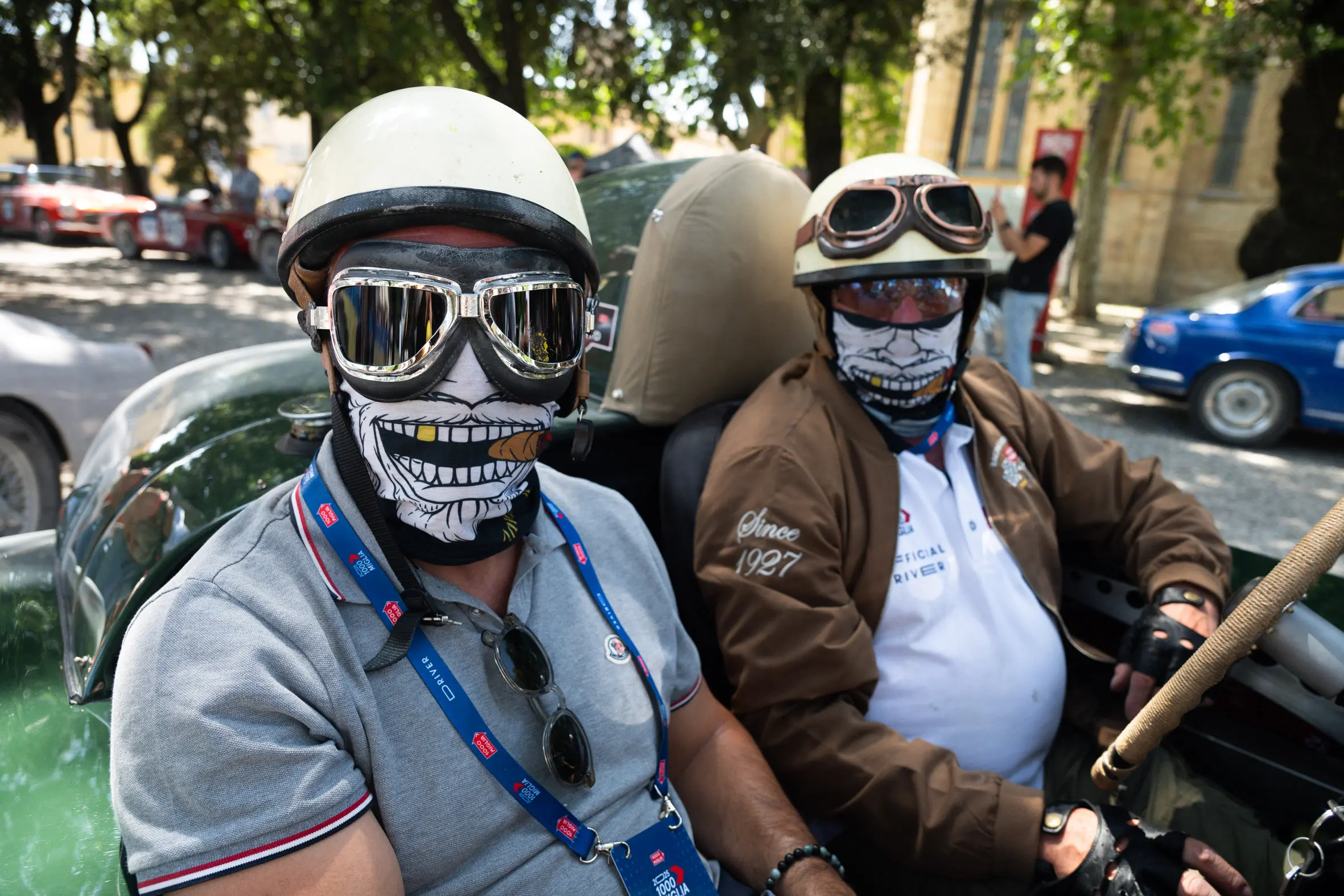 Mille Miglia 2025, la pausa pranzo ad Arezzo