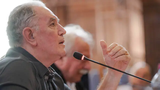 Le dichiarazioni spontanee dell'imputato Paolo Bellini nell'aula di Tribunale della Corte d'Appello dove oggi è attesa la sentenza del processo per Paolo Bellini con l'accusa di essere uno degli esecutori materiali della strage del 2 agosto 1980 alla stazione di Bologna