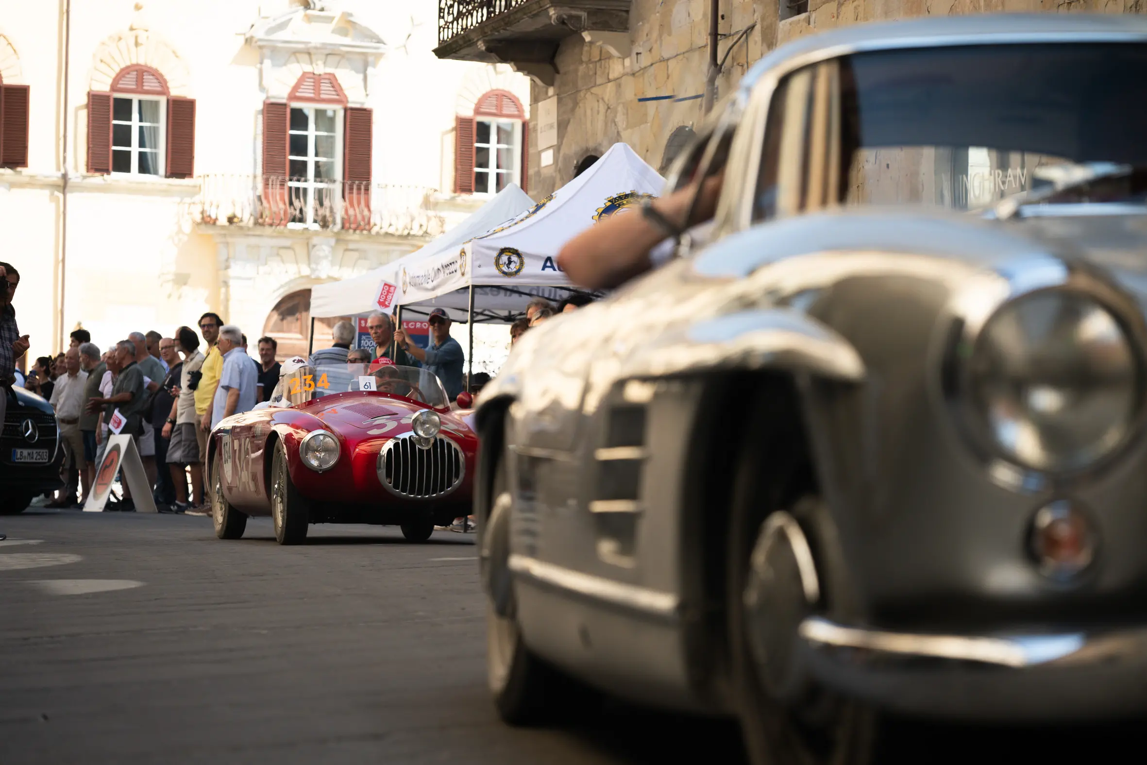Mille Miglia 2025, il passaggio da Sansepolcro