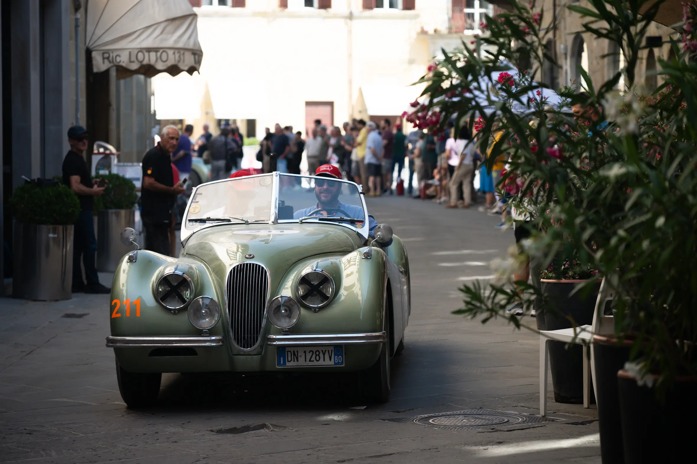 Mille Miglia 2025, il passaggio da Sansepolcro