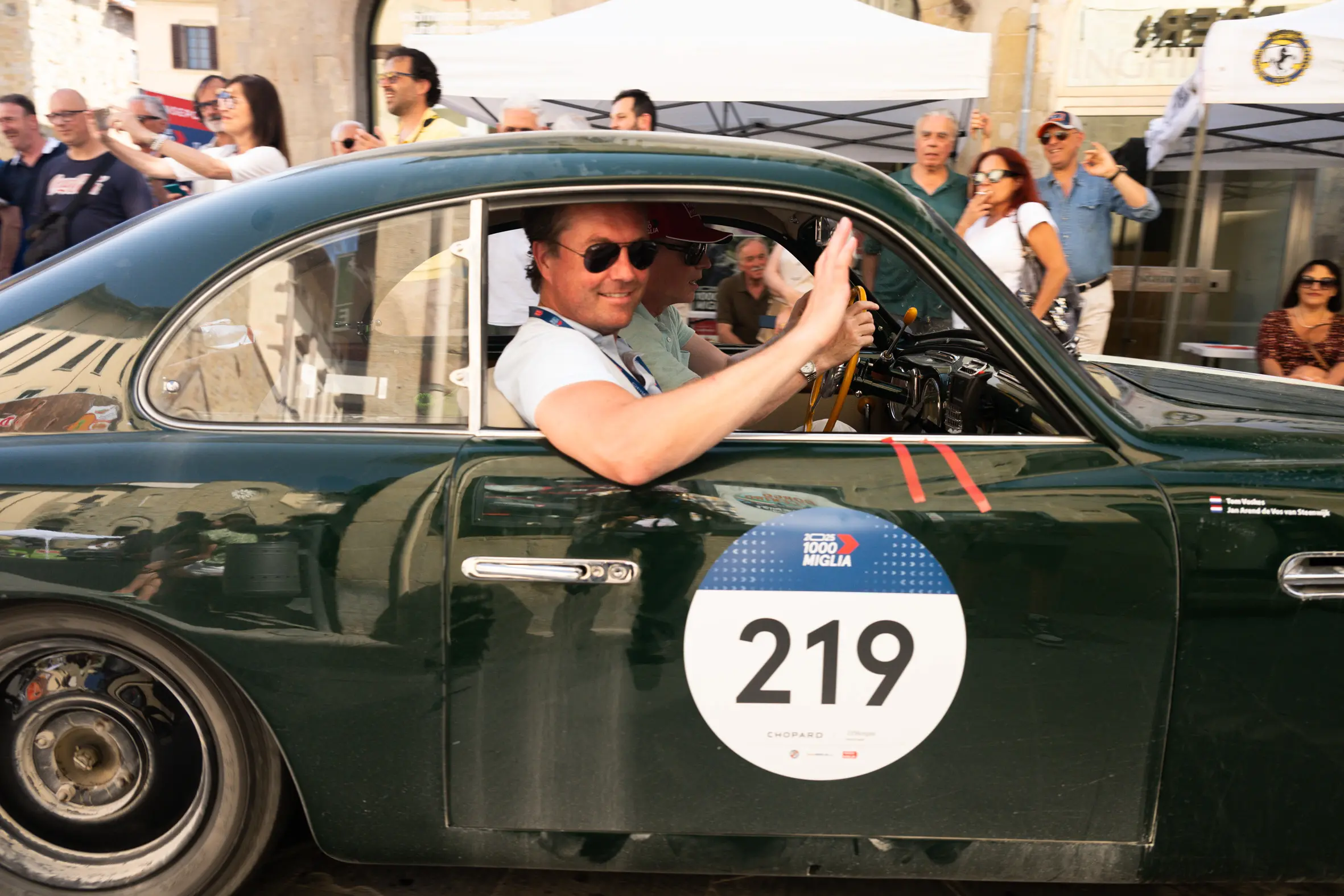 Mille Miglia 2025, il passaggio da Sansepolcro