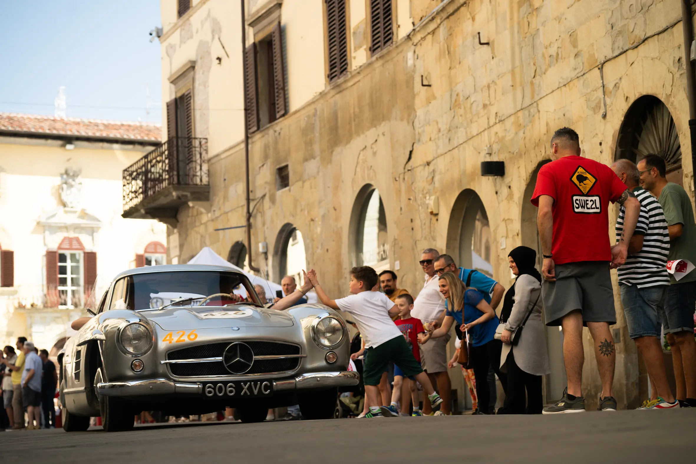 Mille Miglia 2025, il passaggio da Sansepolcro