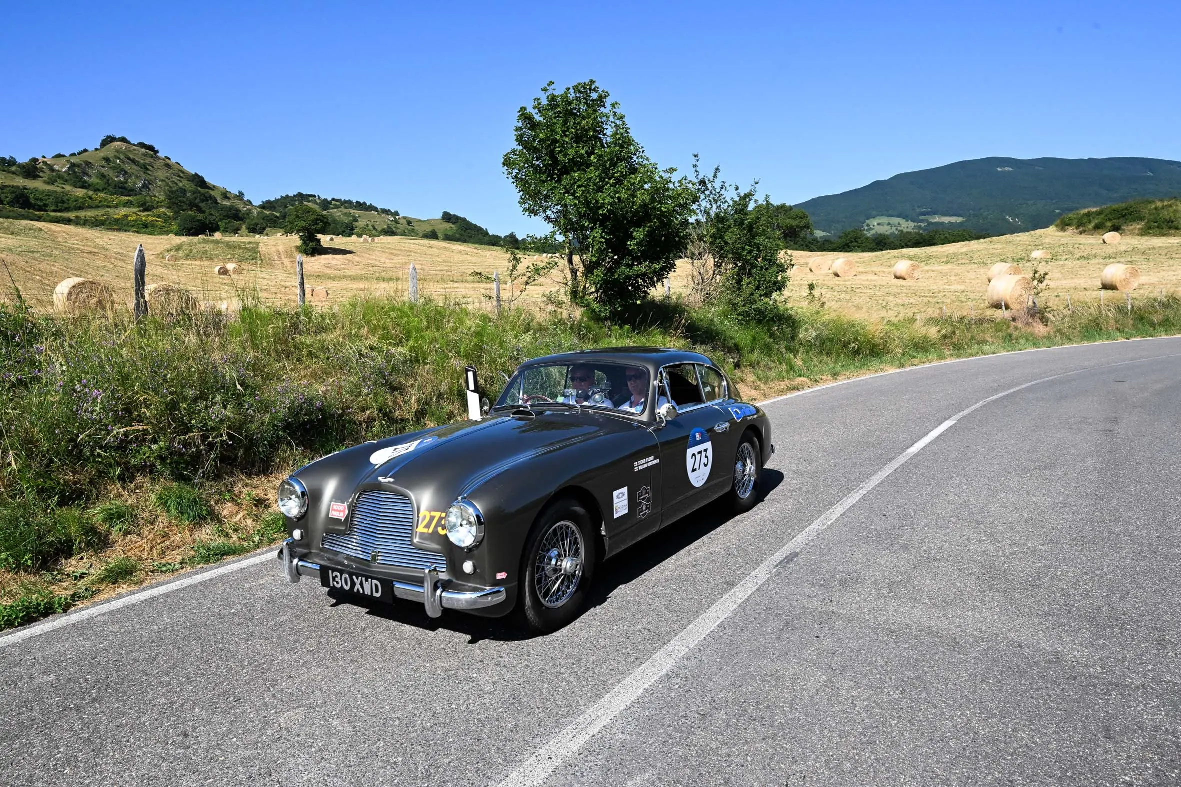 Mille Miglia 2025, la prova speciale Passo di Viamaggio