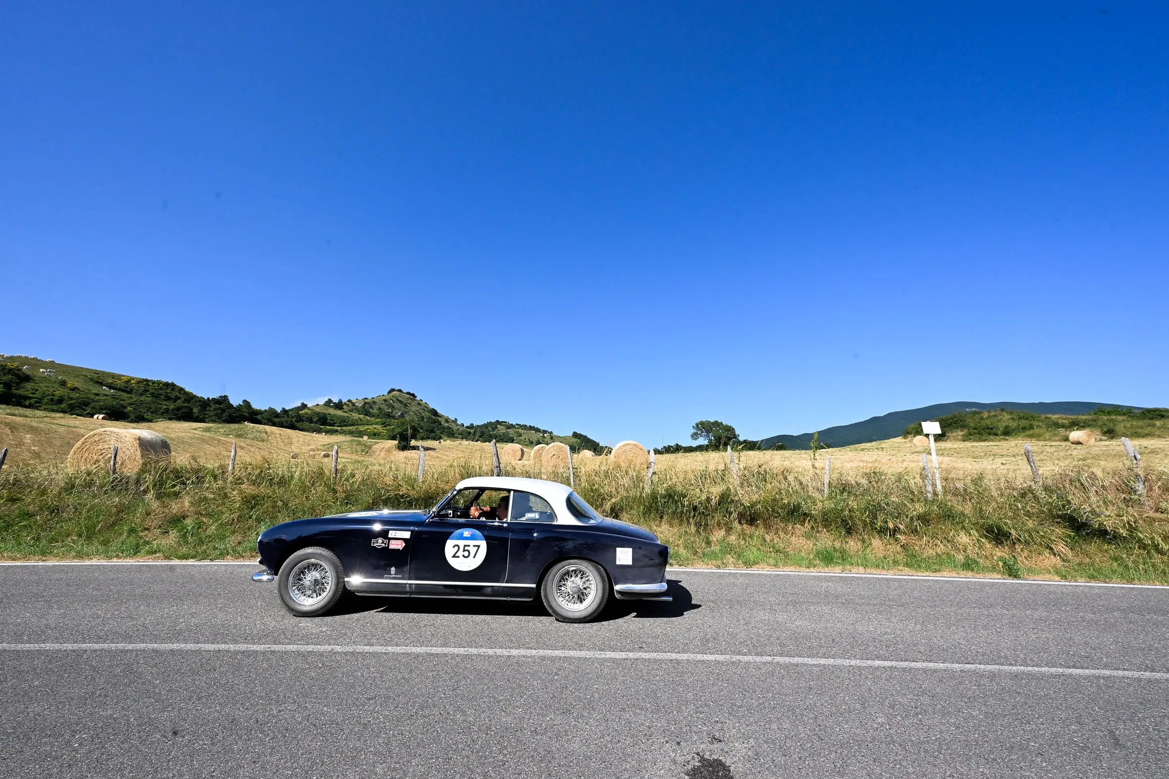 Mille Miglia 2025, la prova speciale Passo di Viamaggio