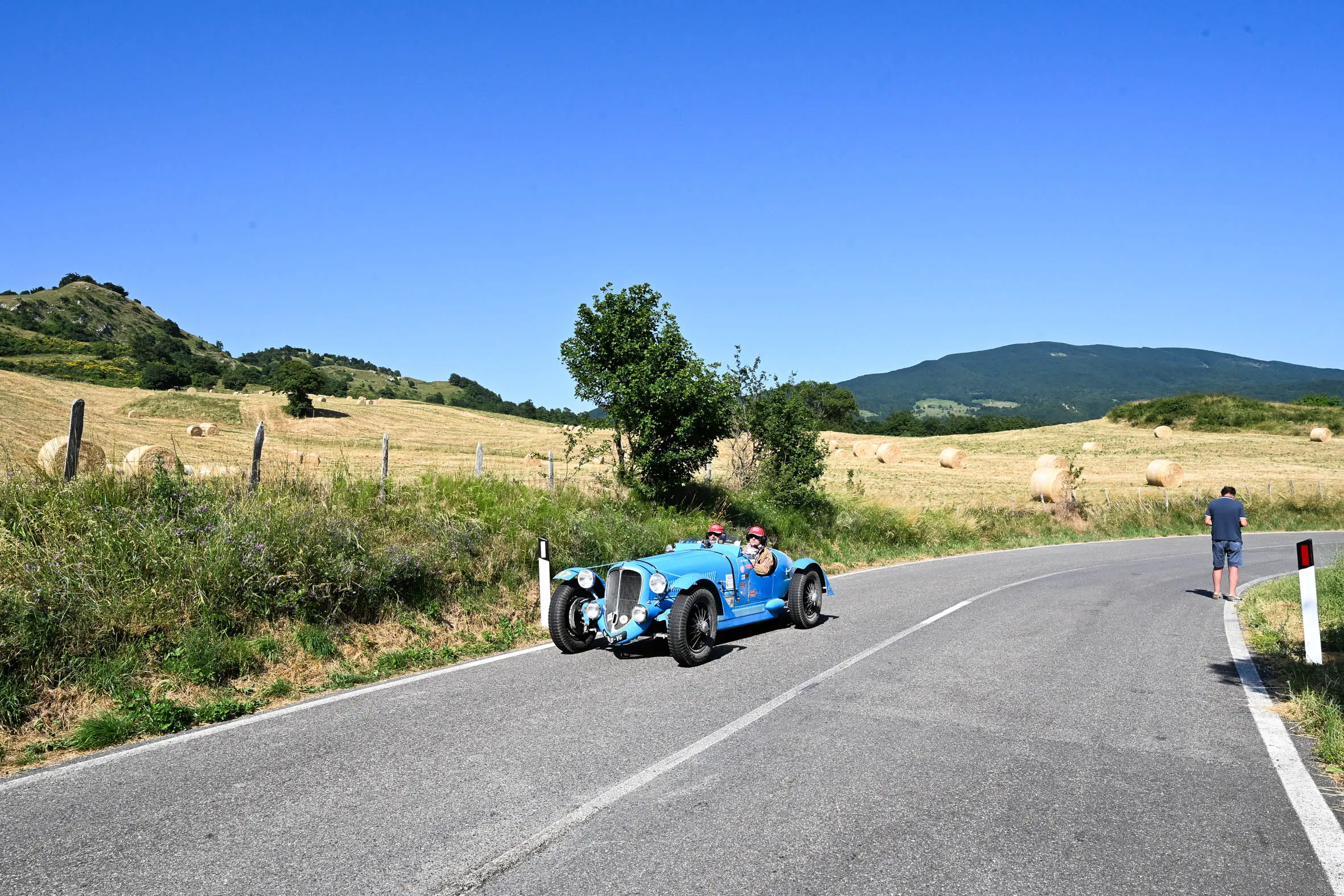 Mille Miglia 2025, la prova speciale Passo di Viamaggio
