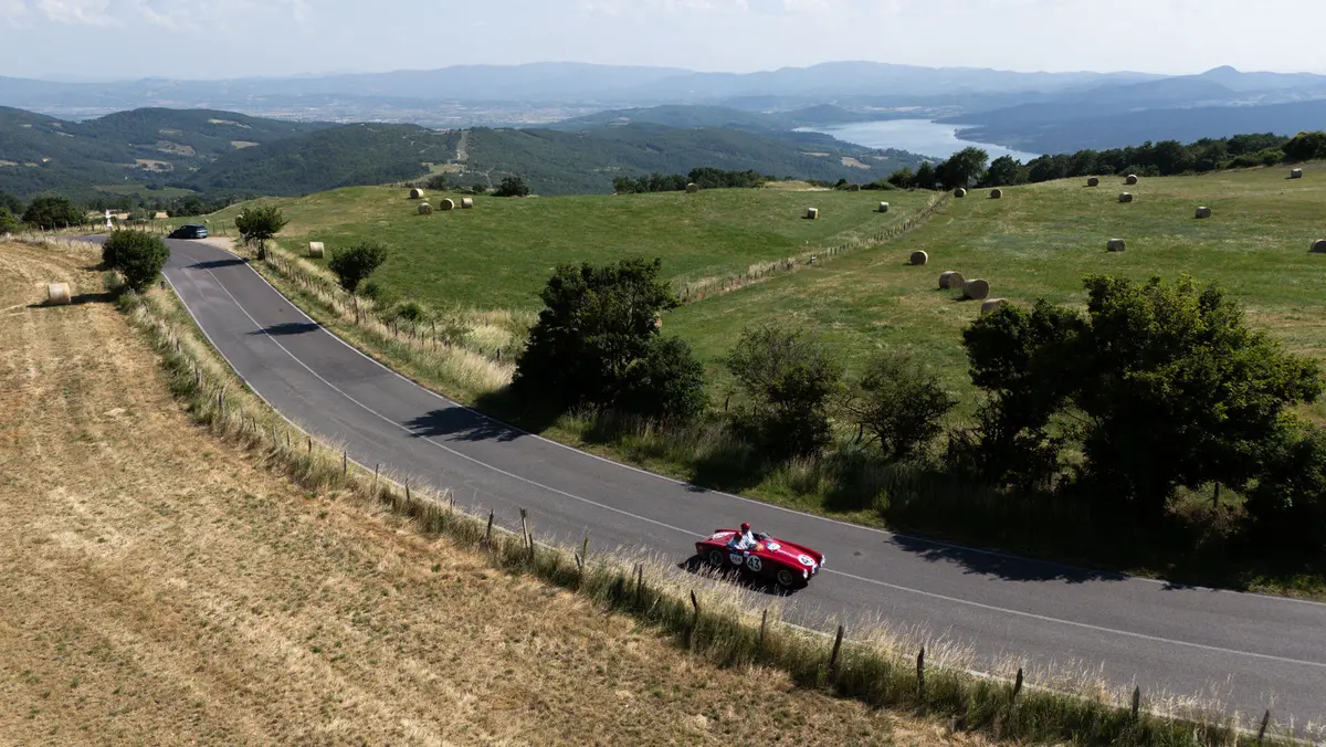 Mille Miglia 2025, la prova speciale Passo di Viamaggio