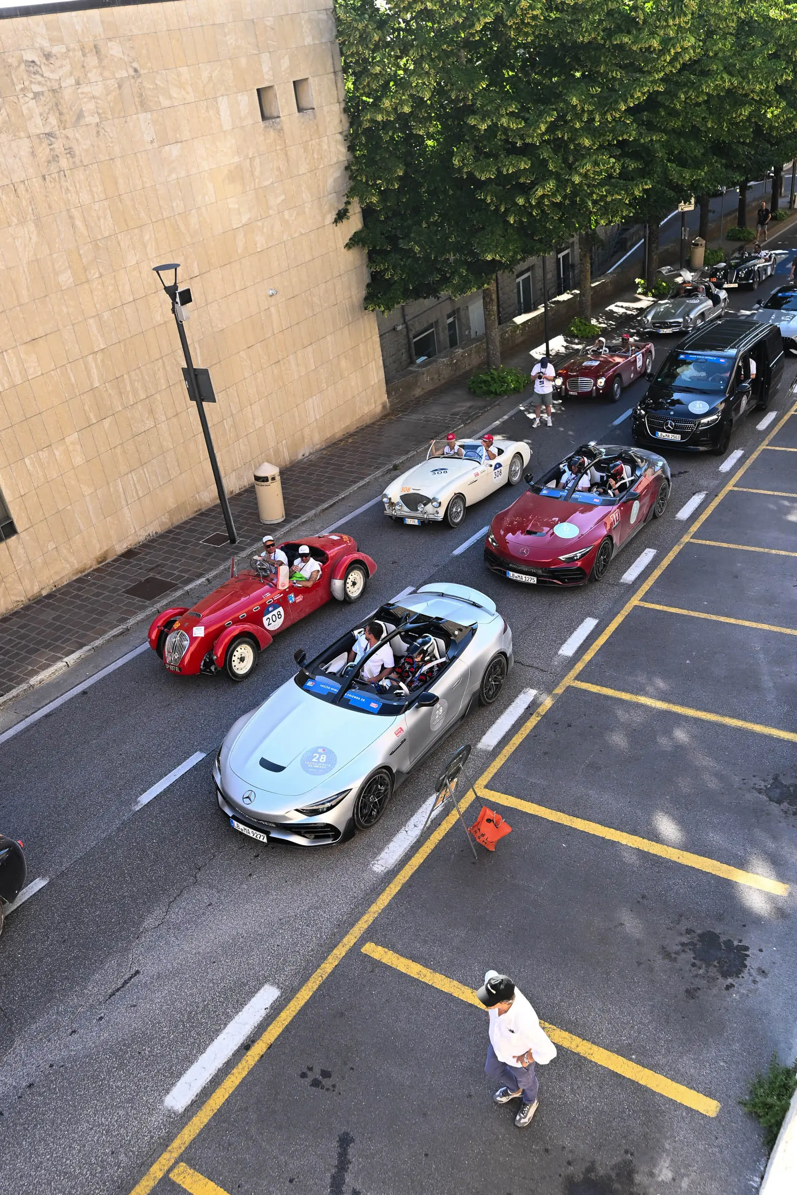 Mille Miglia 2025, il passaggio da San Marino